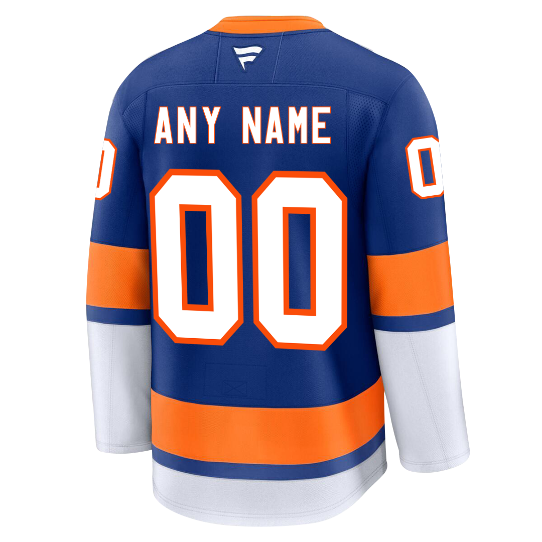 Customizable New York Islander 2024 Fanatics Premium Official NHL HOME Jersey