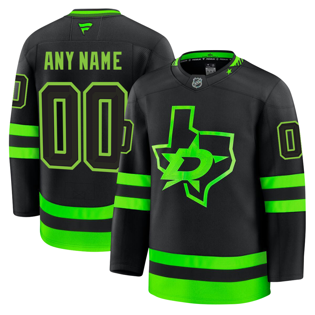 Customizable Dallas Stars 2024 Fanatics Premium Official NHL THIRD ALTERNATE Jersey