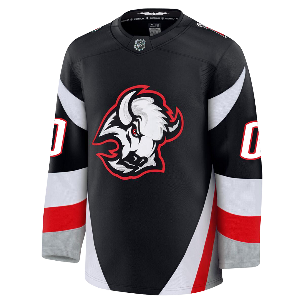 Customizable Buffalo Sabres 2024 Fanatics Premium Official THIRD ALTERNATE NHL Jersey