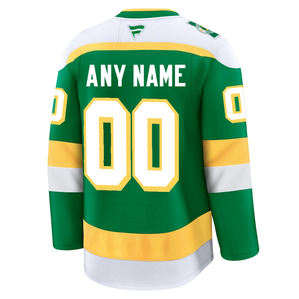 Customizable Minnesota Wild 2024 Fanatics Premium Official NHL THIRD ALTERNATE Jersey