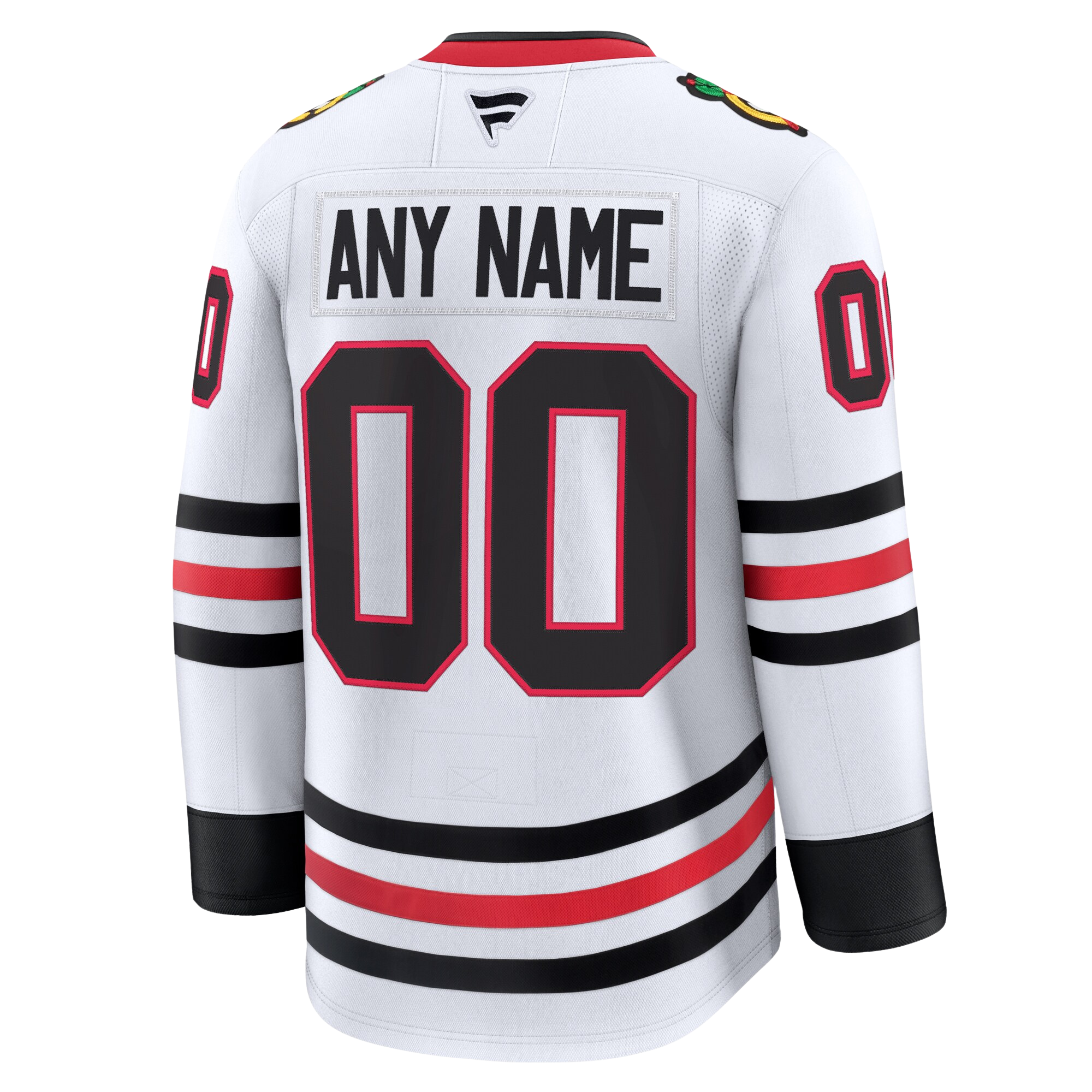 Customizable Chicago Blackhawks 2024 Fanatics Premium Official NHL AWAY Jersey