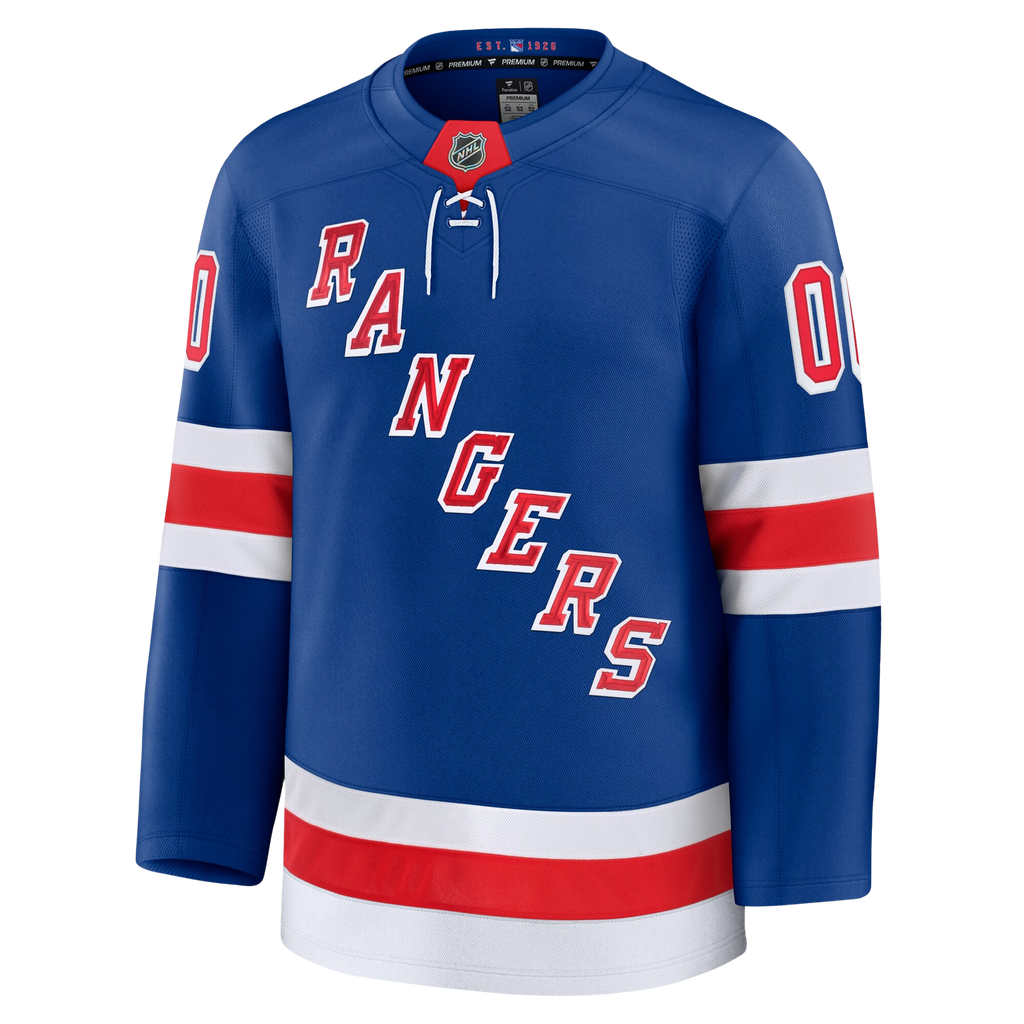 Customizable New York Rangers 2024 Fanatics Premium Official NHL HOME Jersey