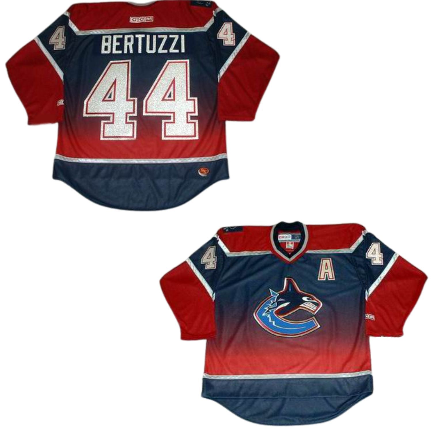 Todd Bertuzzi Vancouver Canucks 44 Jersey