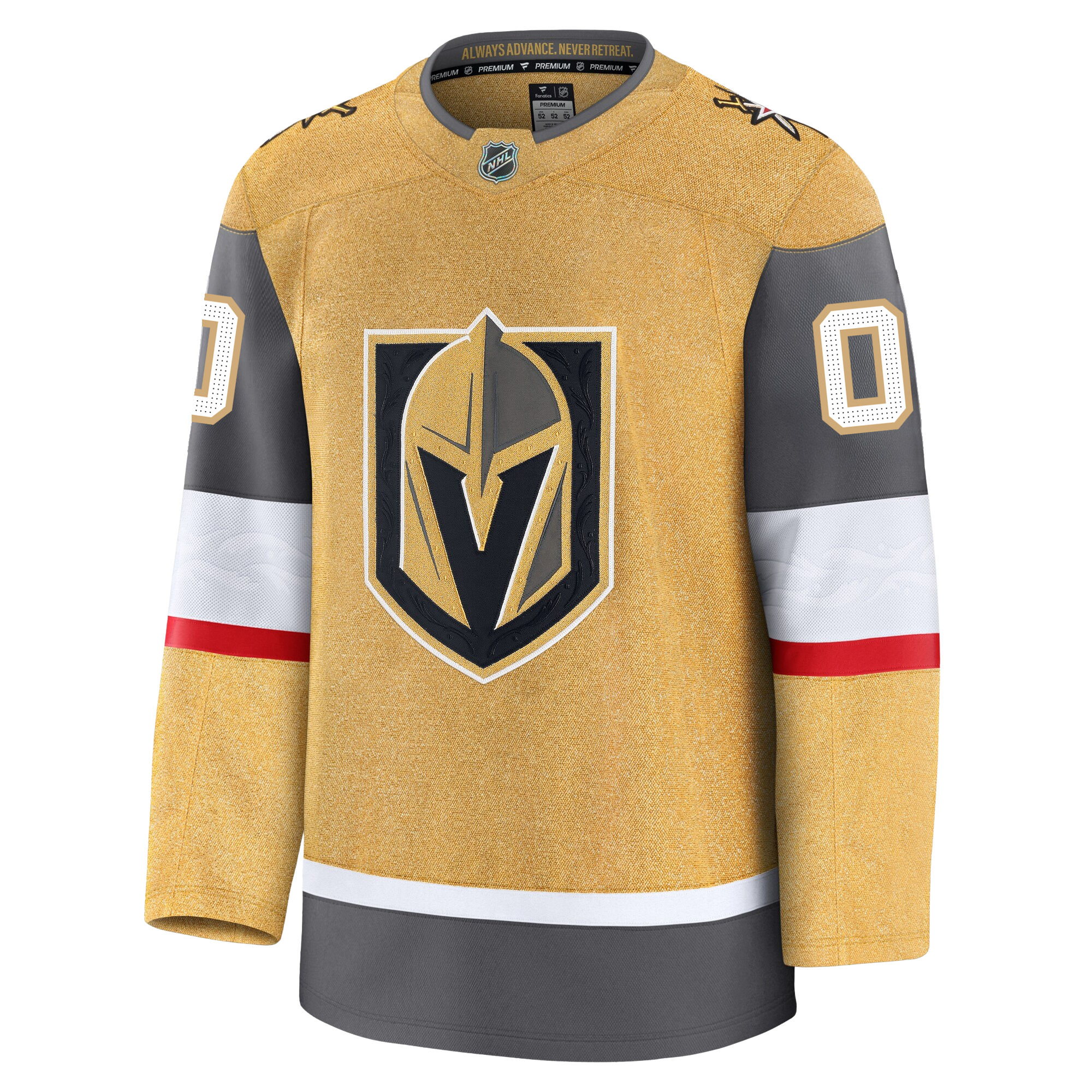 Customizable Vegas Golden Knights 2024 Fanatics Premium Official NHL HOME Jersey