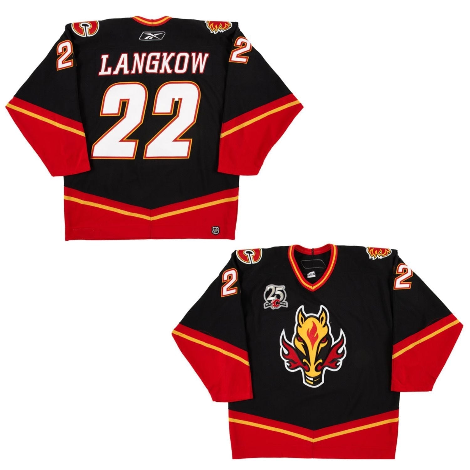 Daymond Langkow Calgary Flames 22 Jersey