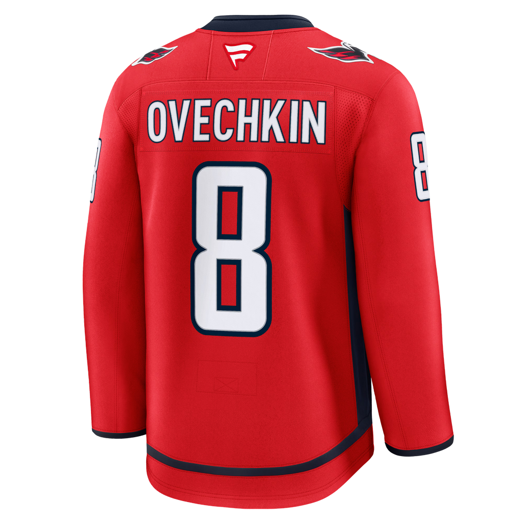 Alex Ovechkin Washington Capitals 2024 Fanatics Premium Official NHL HOME Jersey