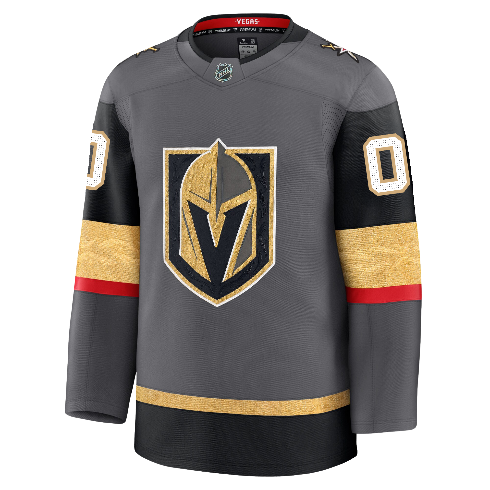 Customizable Vegas Golden Knights 2024 Fanatics Premium Official NHL THIRD ALTERNATE Jersey