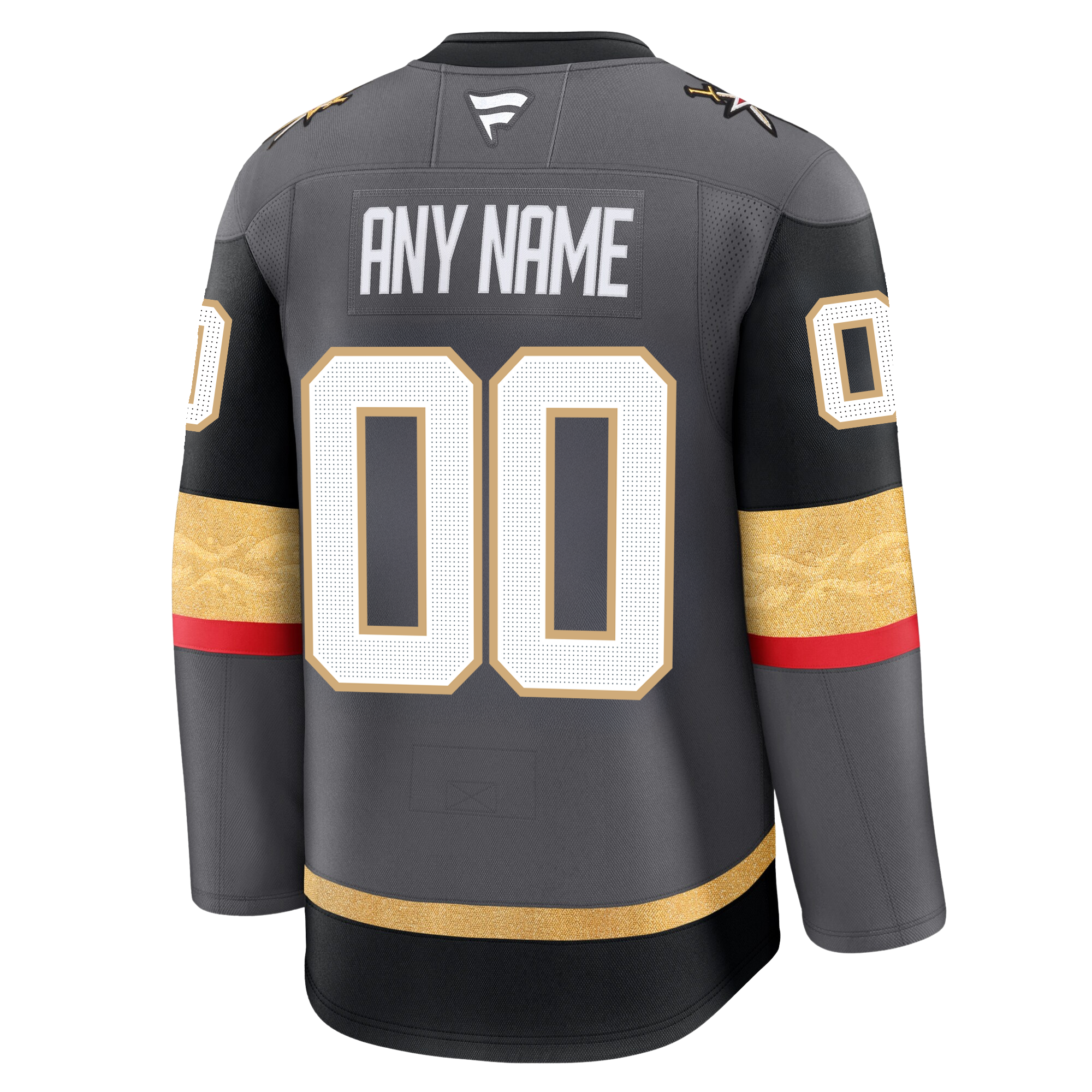 Customizable Vegas Golden Knights 2024 Fanatics Premium Official NHL THIRD ALTERNATE Jersey