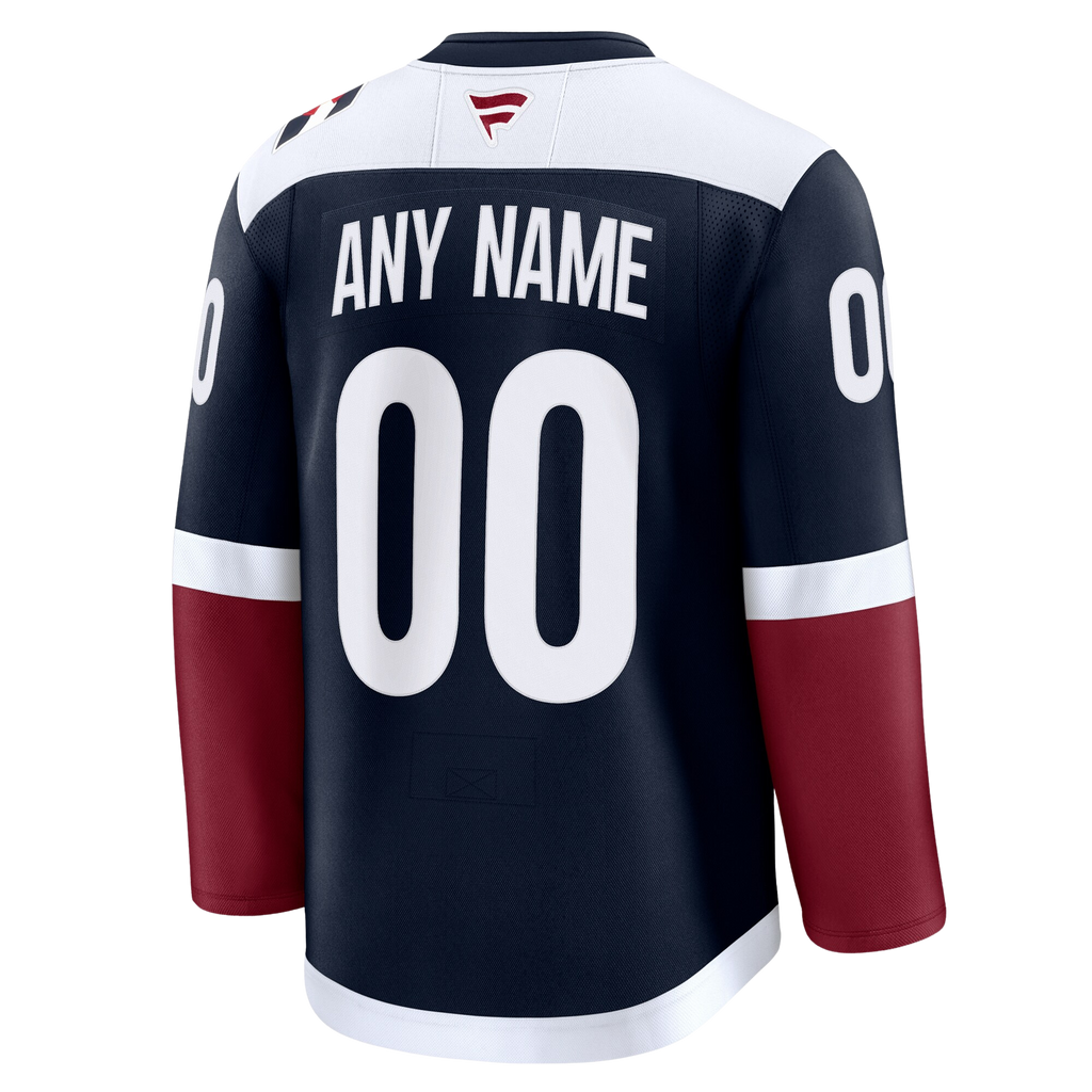 Customizable Colorado Avalanche 2024 Fanatics Premium Official THIRD ALTERNATE NHL Jersey