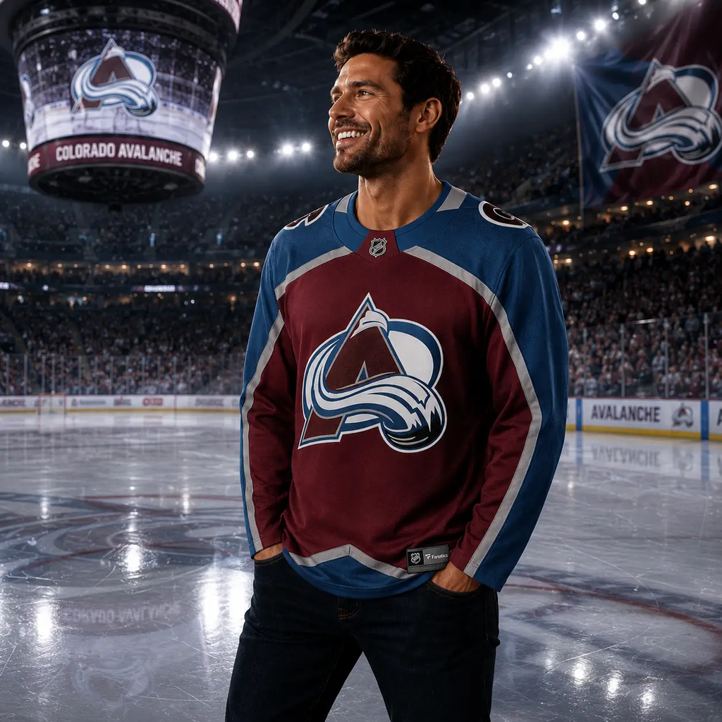 Colorado Avalanche Home Jersey - NHL Fanatics Breakaway – Maroon – XL (UK Ready)