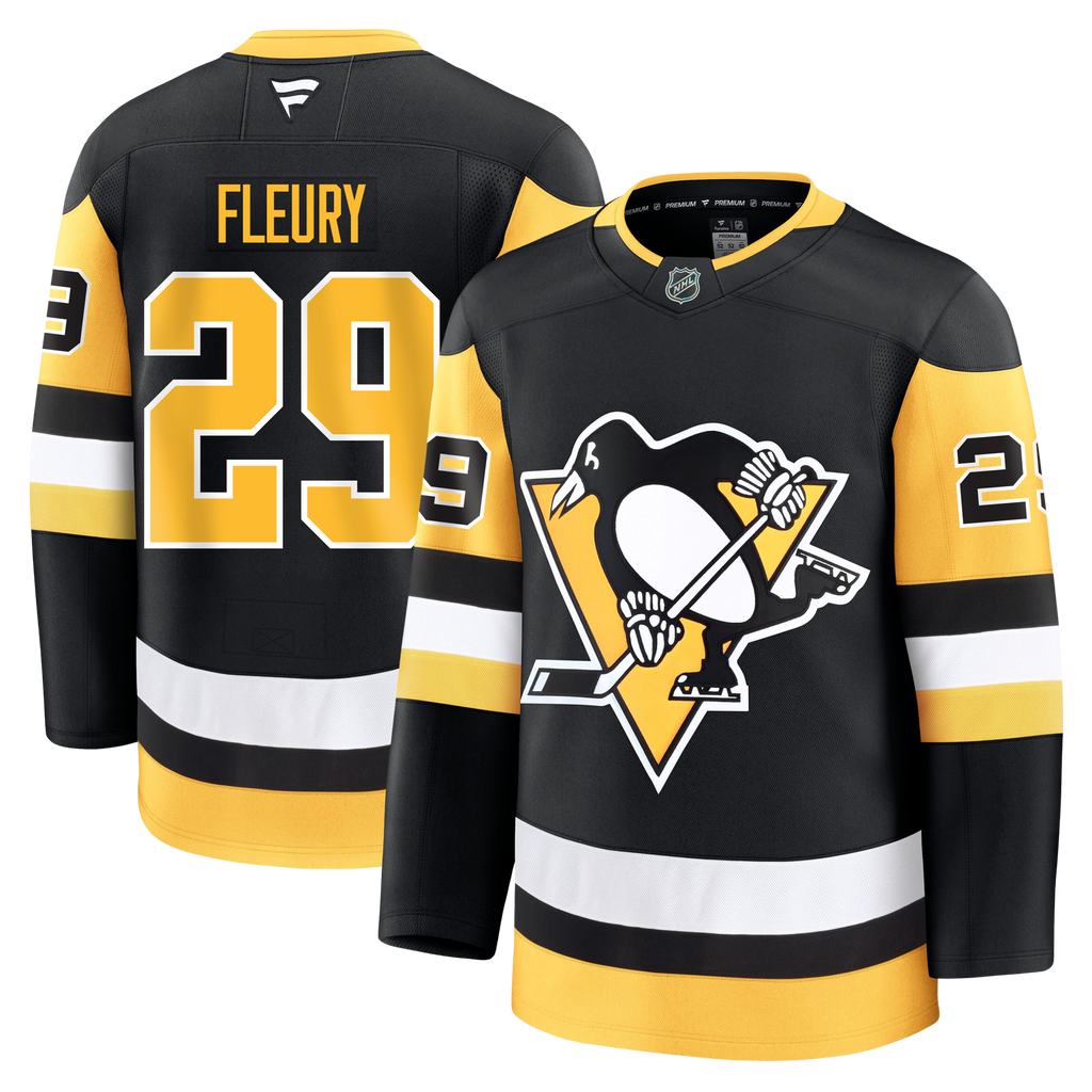 Marc-Andre Fleury Pittsburgh Penguins Fanatics Premium Home Jersey