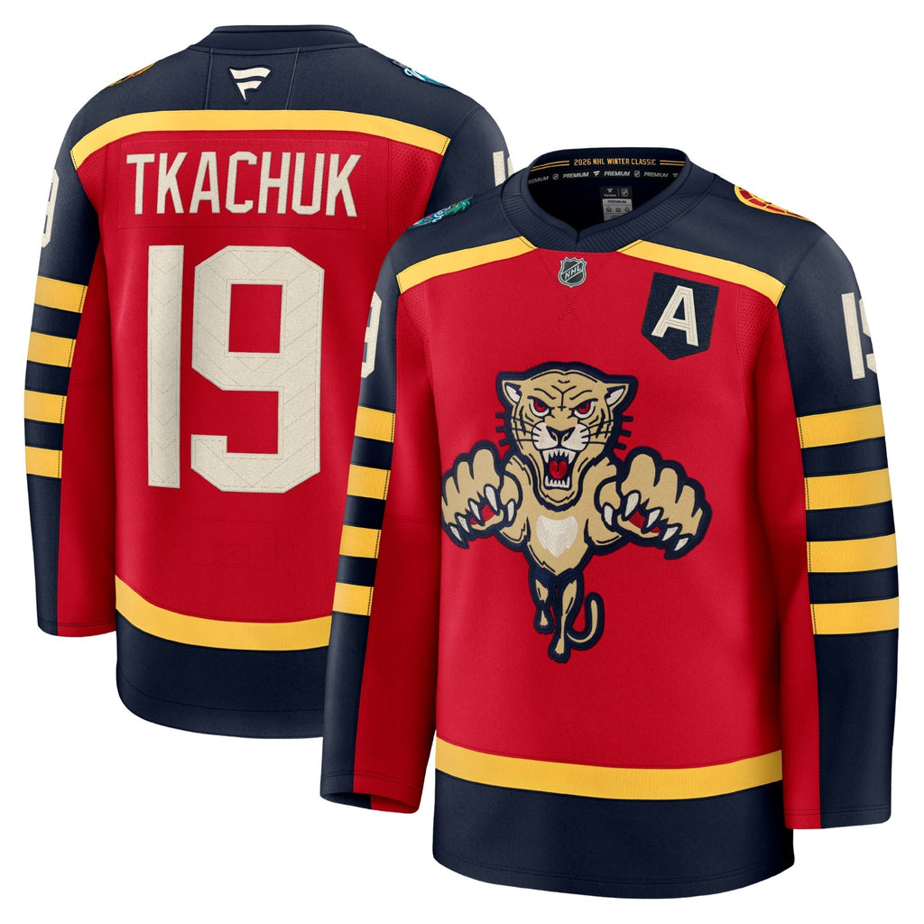 Matthew Tkachuk Florida Panthers 2026 Fanatics Premium Winter Classic Jersey