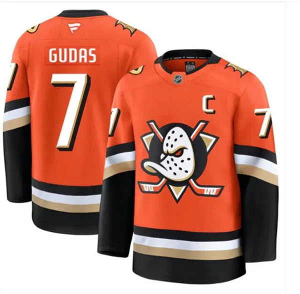 Radko Gudas Anaheim Ducks 2025 Premium Jersey - Orange