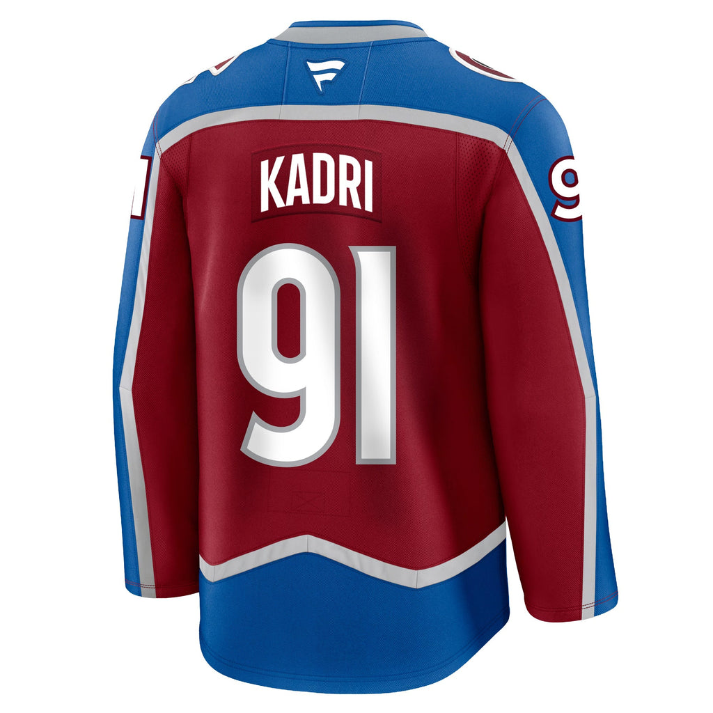 Nazem Kadri Colorado Avalanche Fanatics Premium Home Jersey