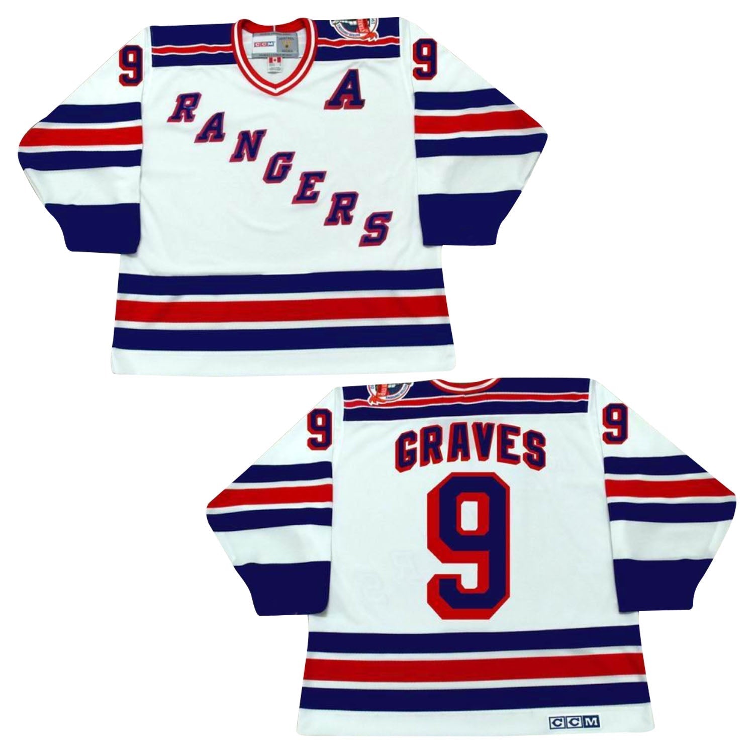 Adam Graves New York Rangers 9 Jersey