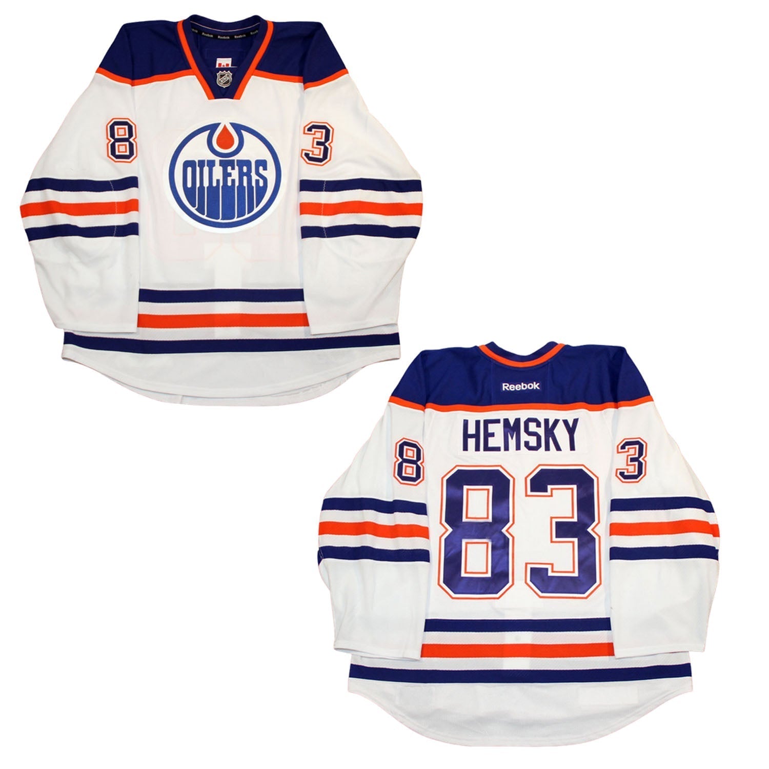 Ales Hemsky Edmonton Oilers 83 Jersey