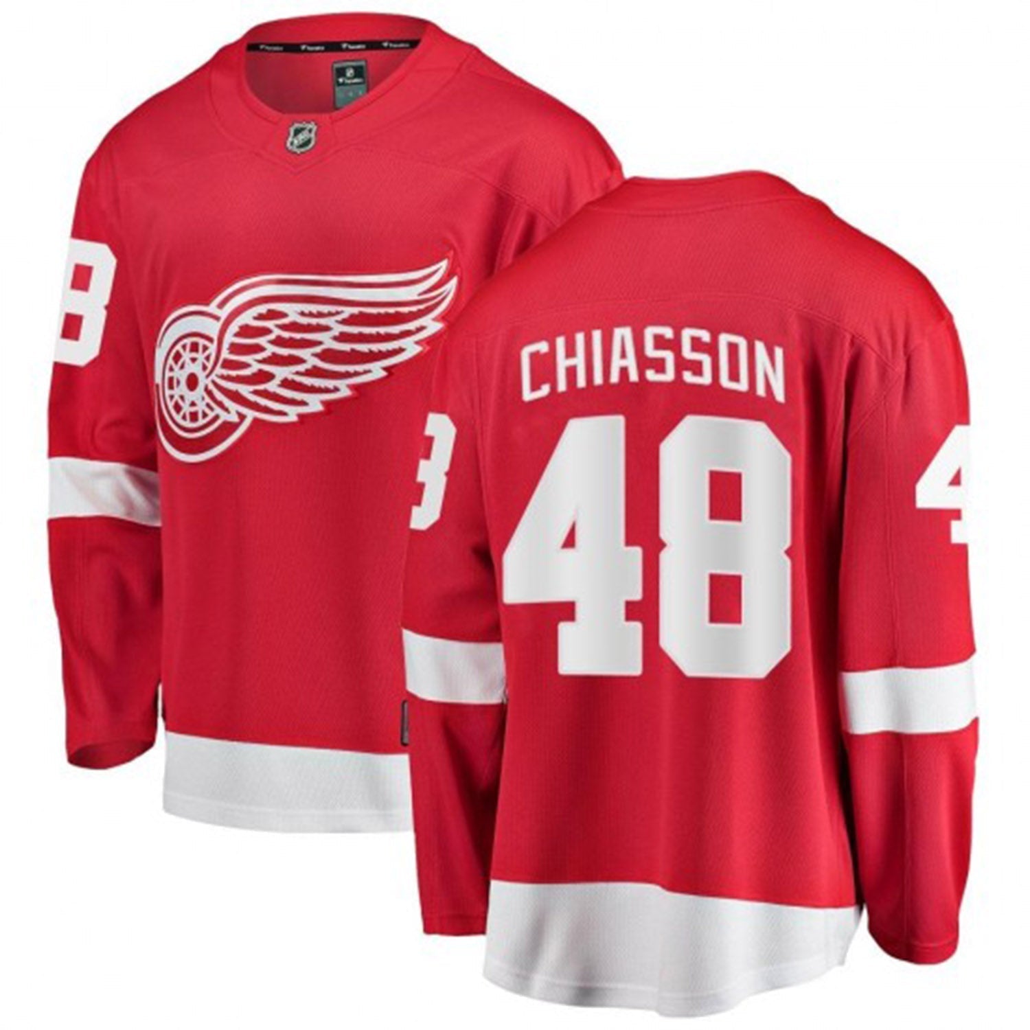Alex Chiasson Detroit Red Wings 48 Jersey