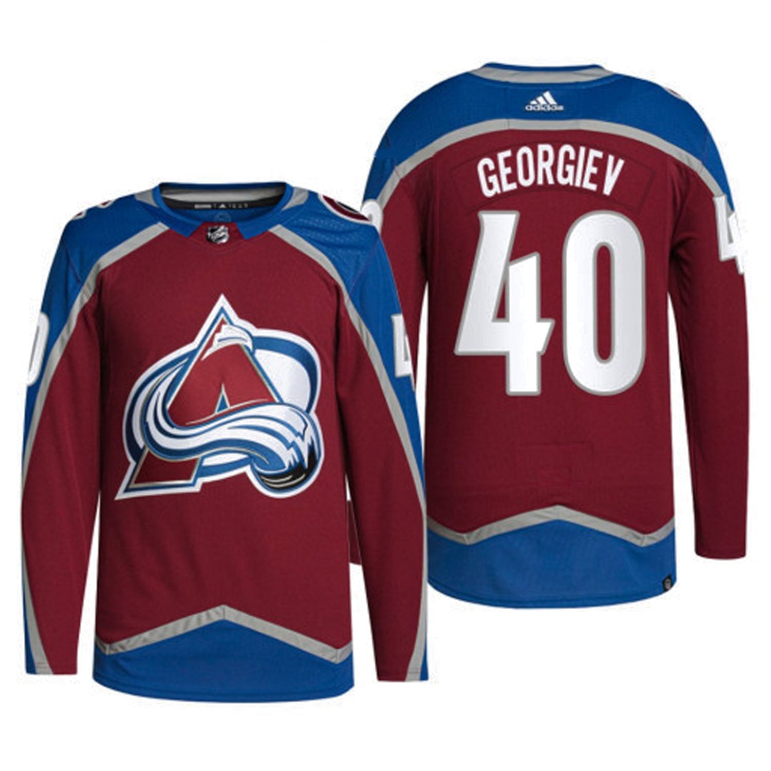 Alexandar Georgiev Colorado Avalanche 40 Jersey