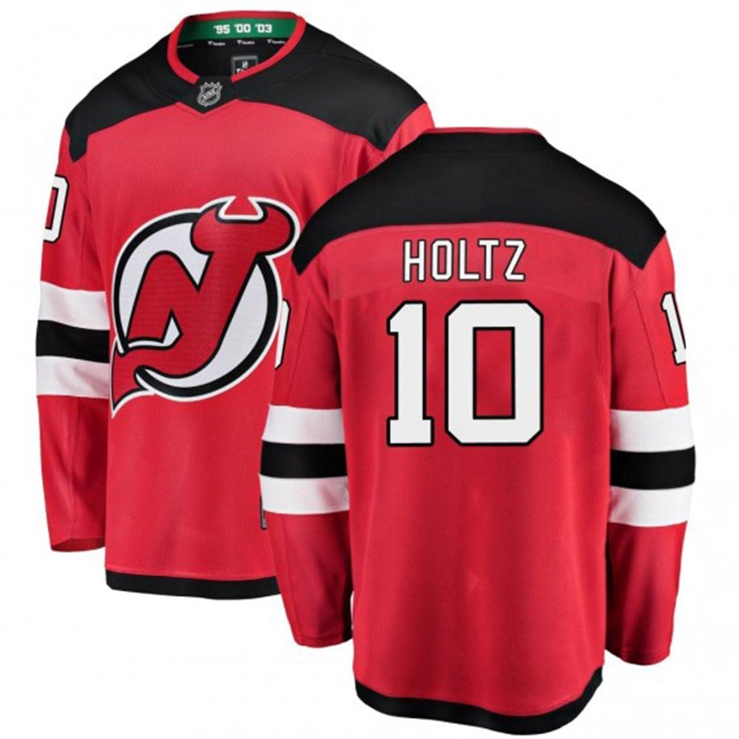 Alexander Holtz New Jersey Devils 10 Jersey
