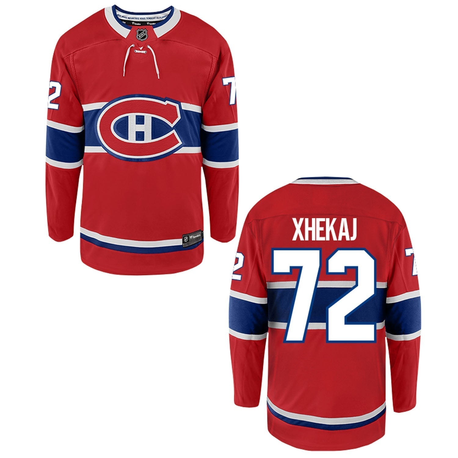 Arber Xhekaj Montreal Canadiens 72 Jersey