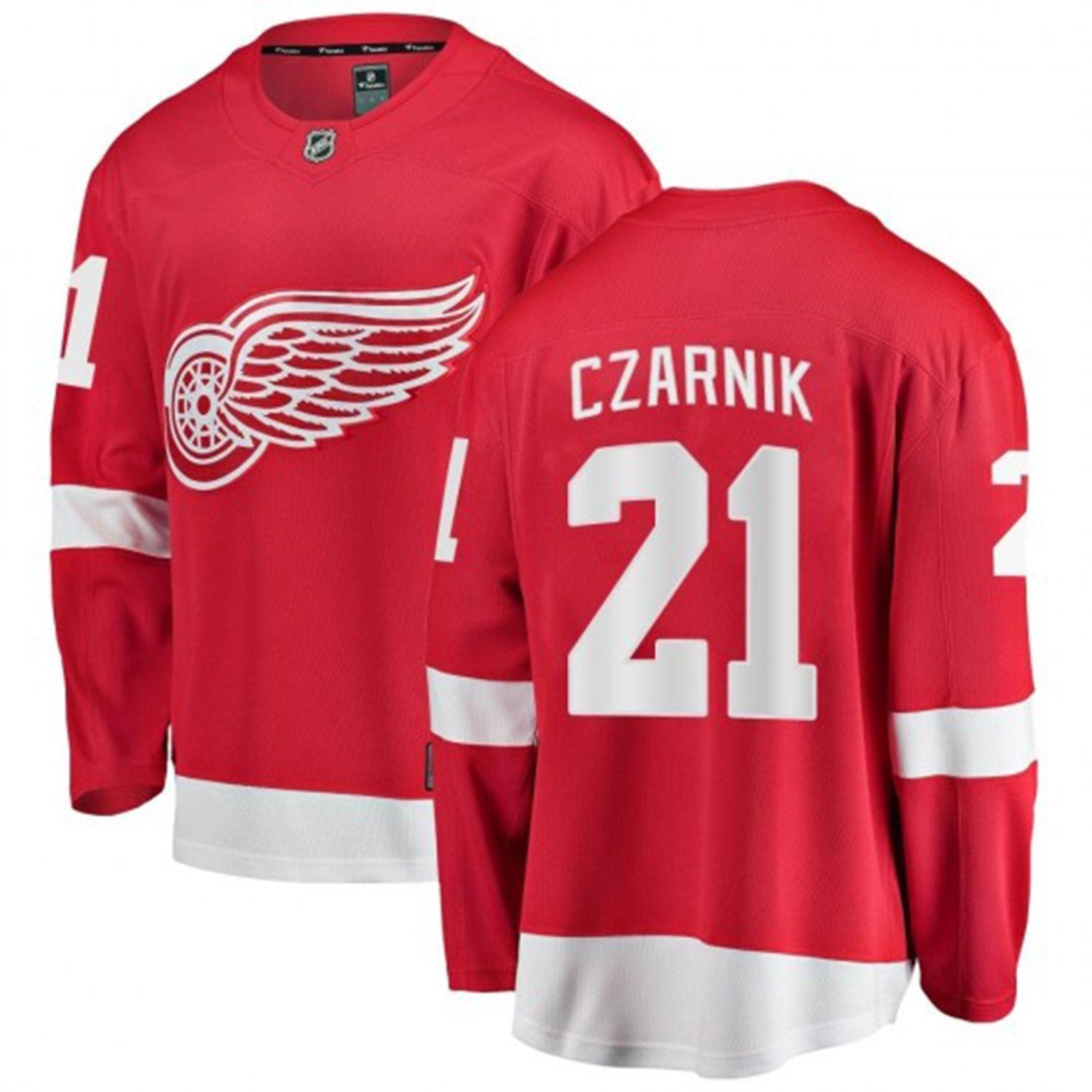 Austin Czarnik Detroit Red Wings 21 Jersey