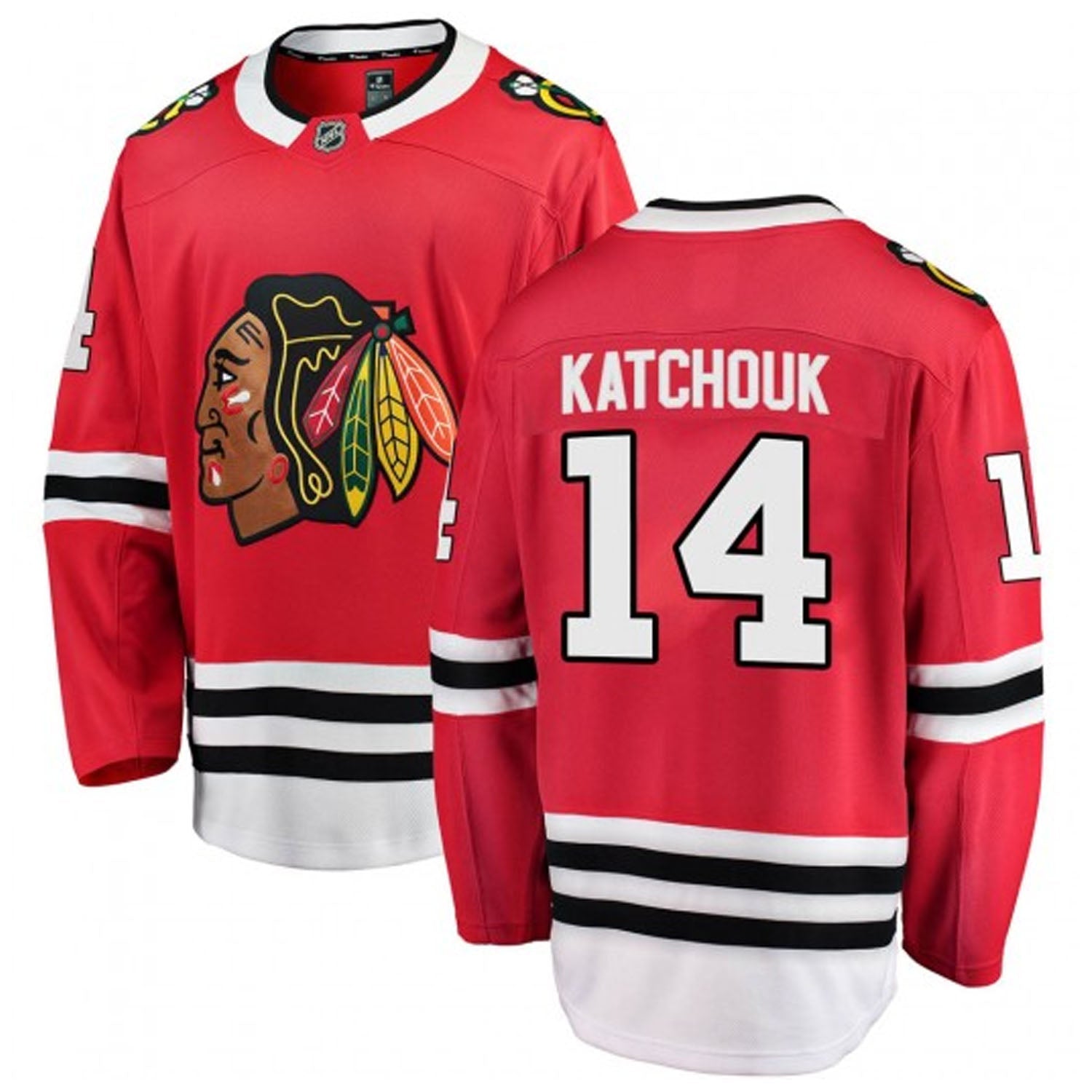 Boris Katchouk Chicago Blackhawks 14 Jersey