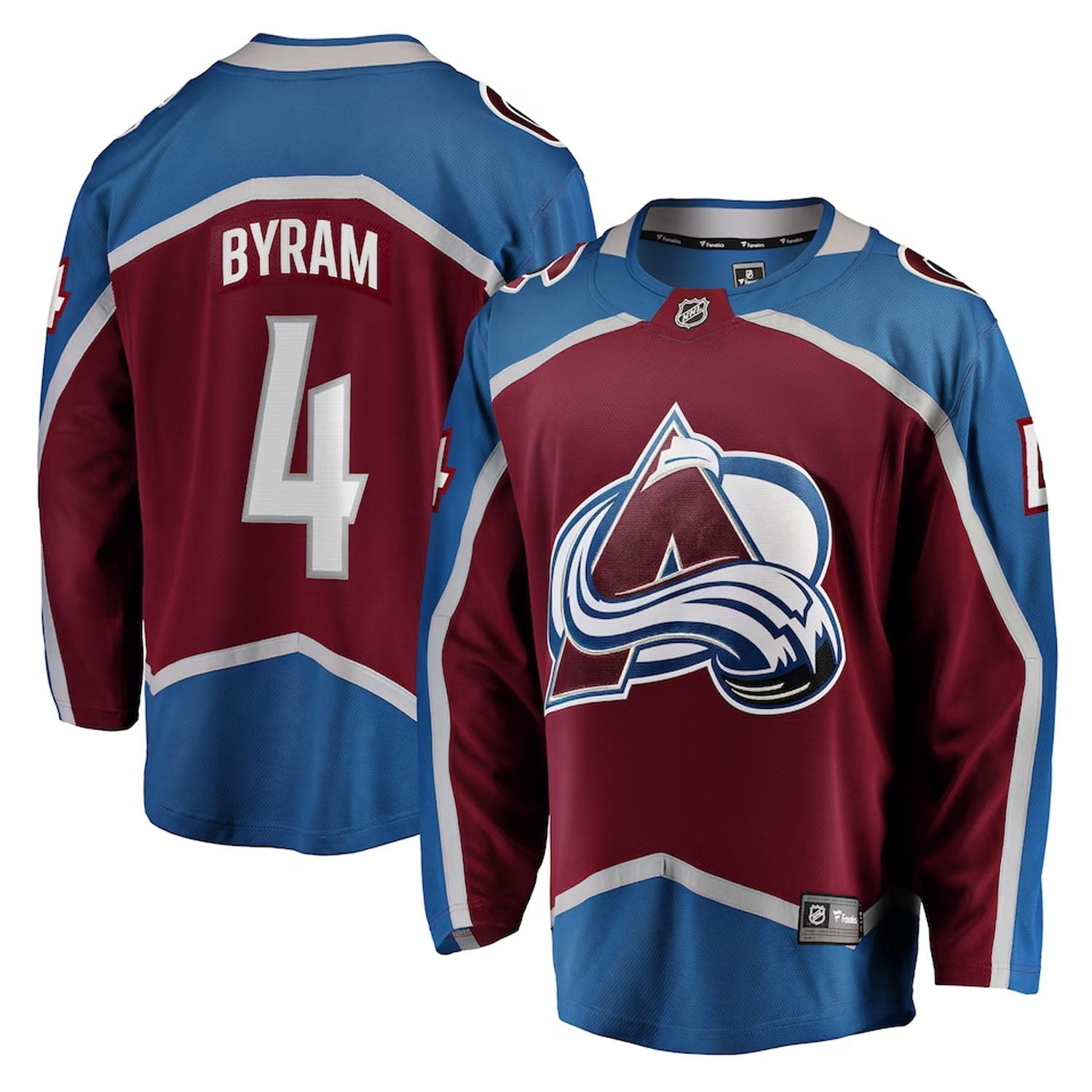 Bower Byram Colorado Avalanche 4 Jersey