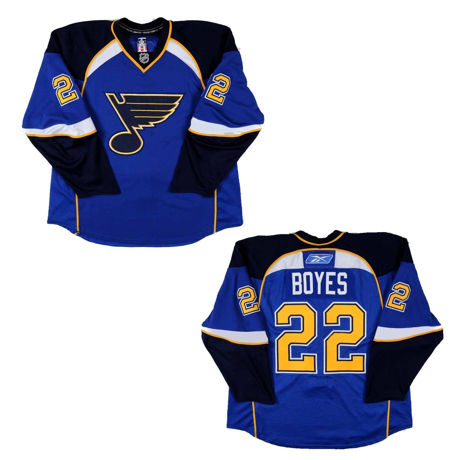 Brad Boyes St Louis Blues 22 Jersey