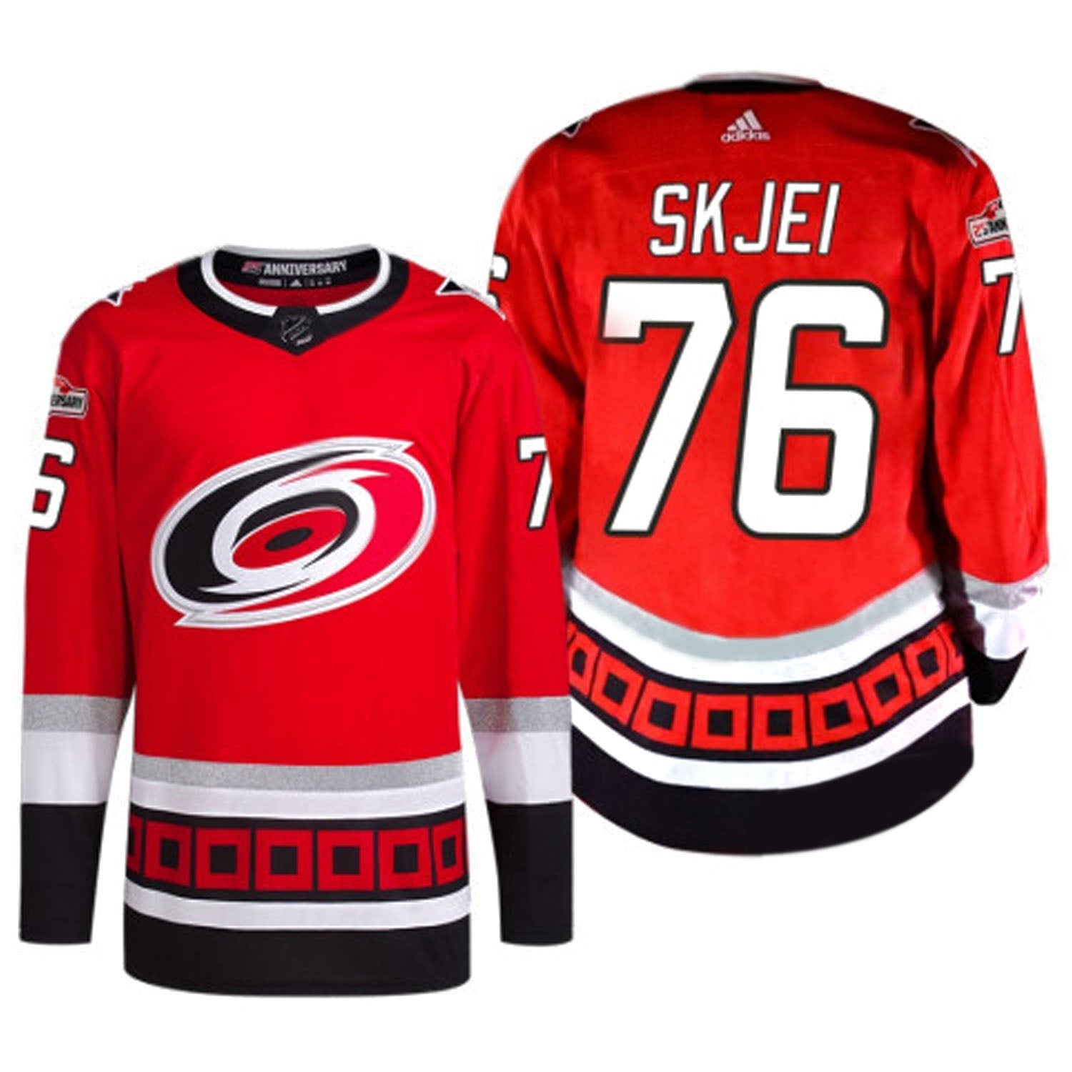 Brady Skjei Carolina Hurricanes 76 Jersey