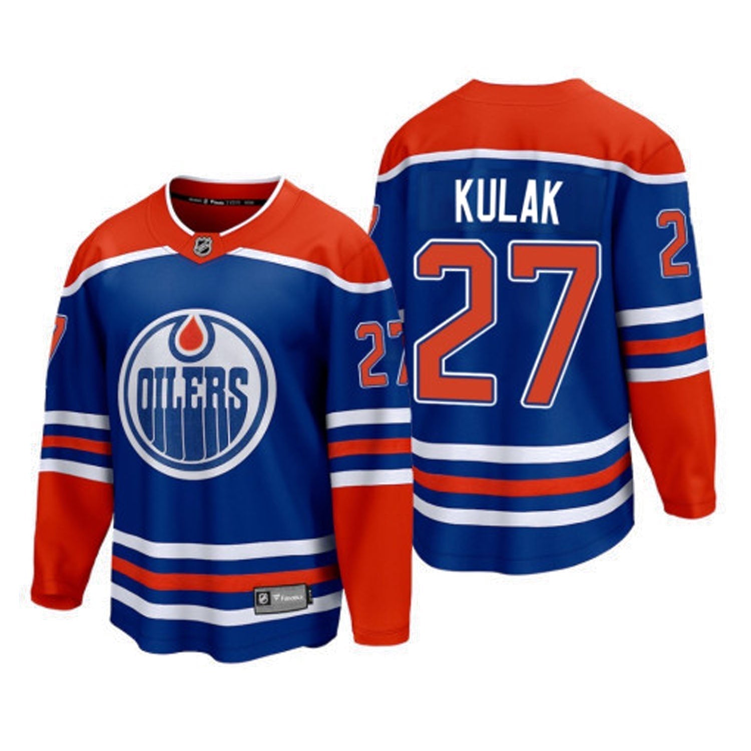 Brett Kulak Edmonton Oilers 27 Jersey