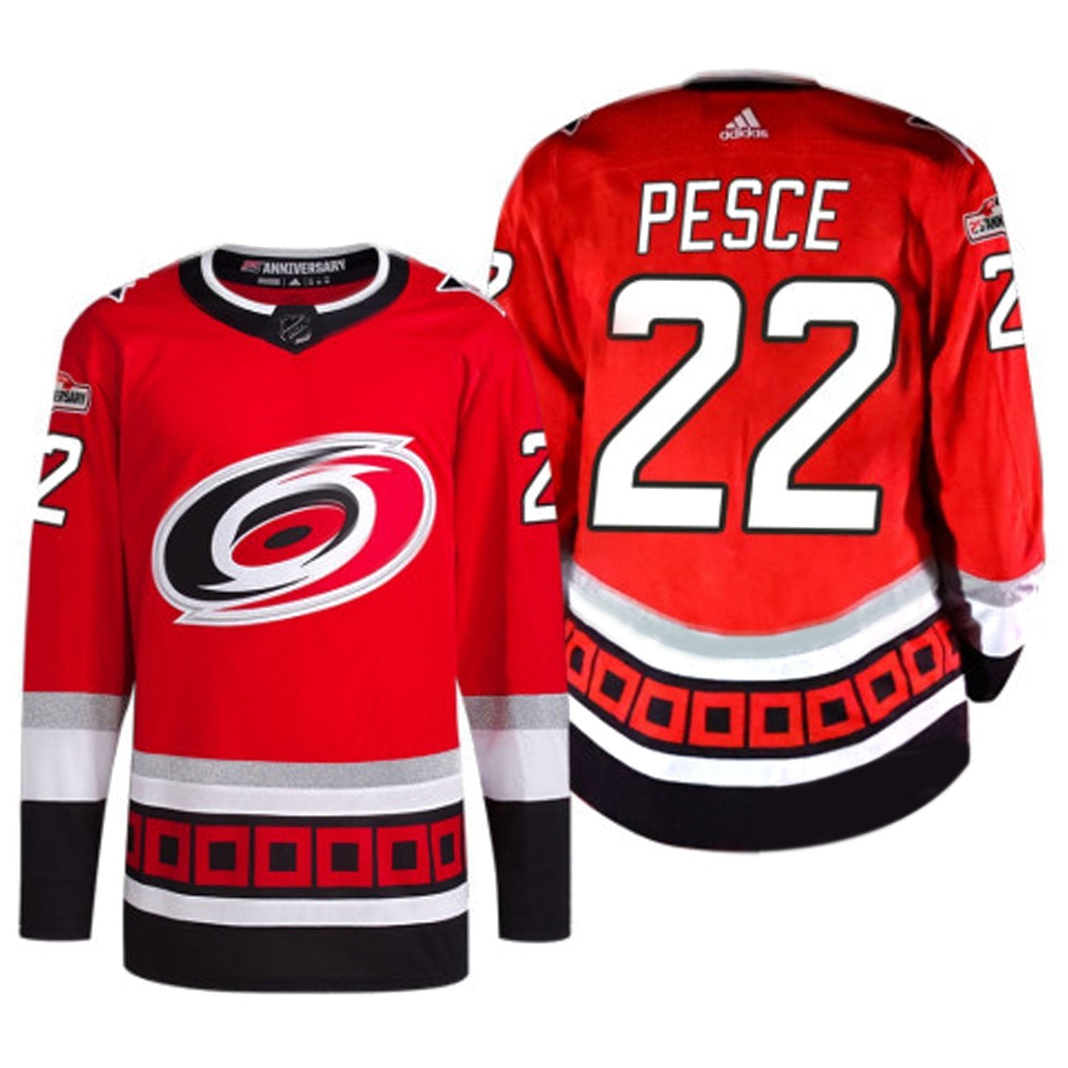Brett Pesce Carolina Hurricanes 22 Jersey