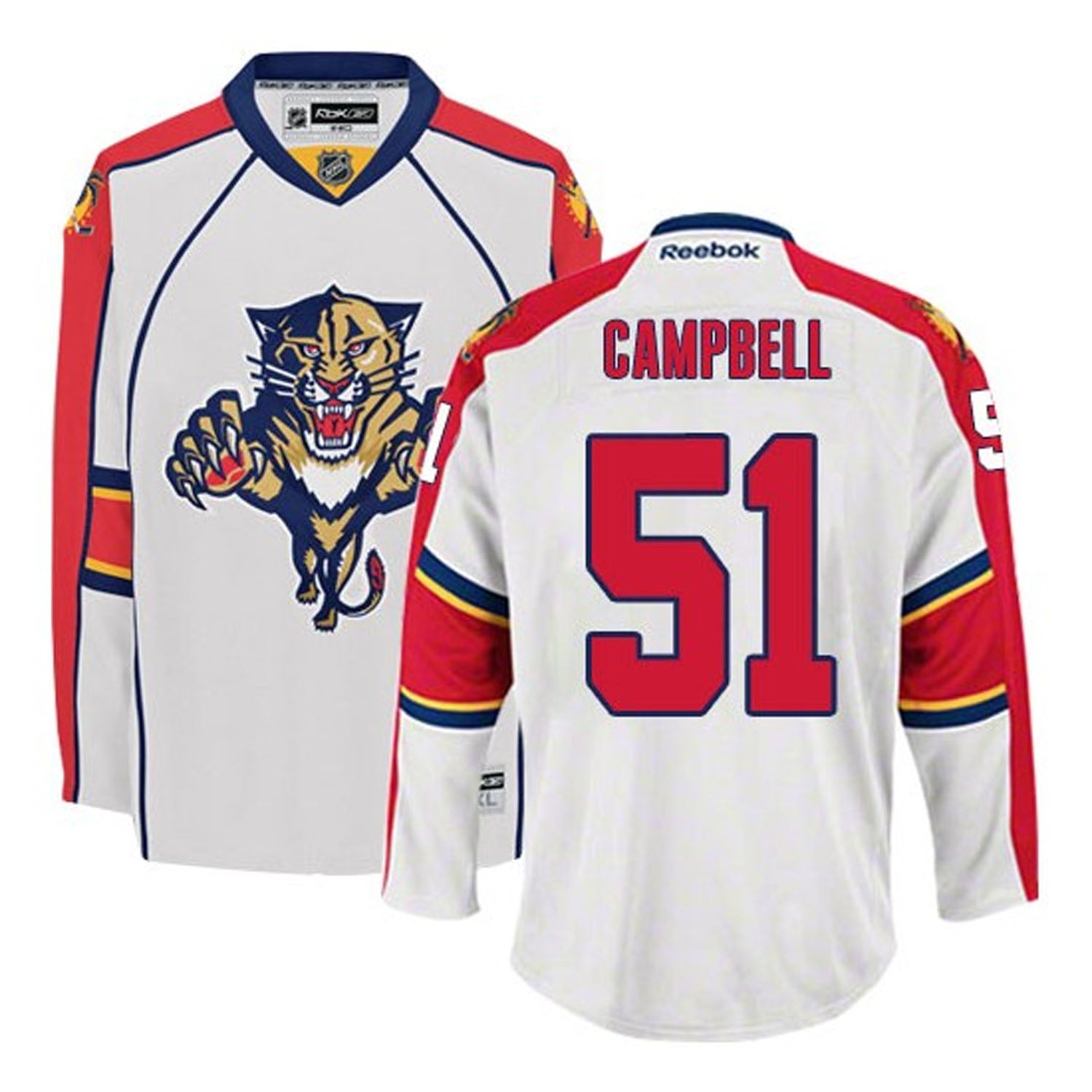 Brian Campbell Florida Panthers 51 Jersey