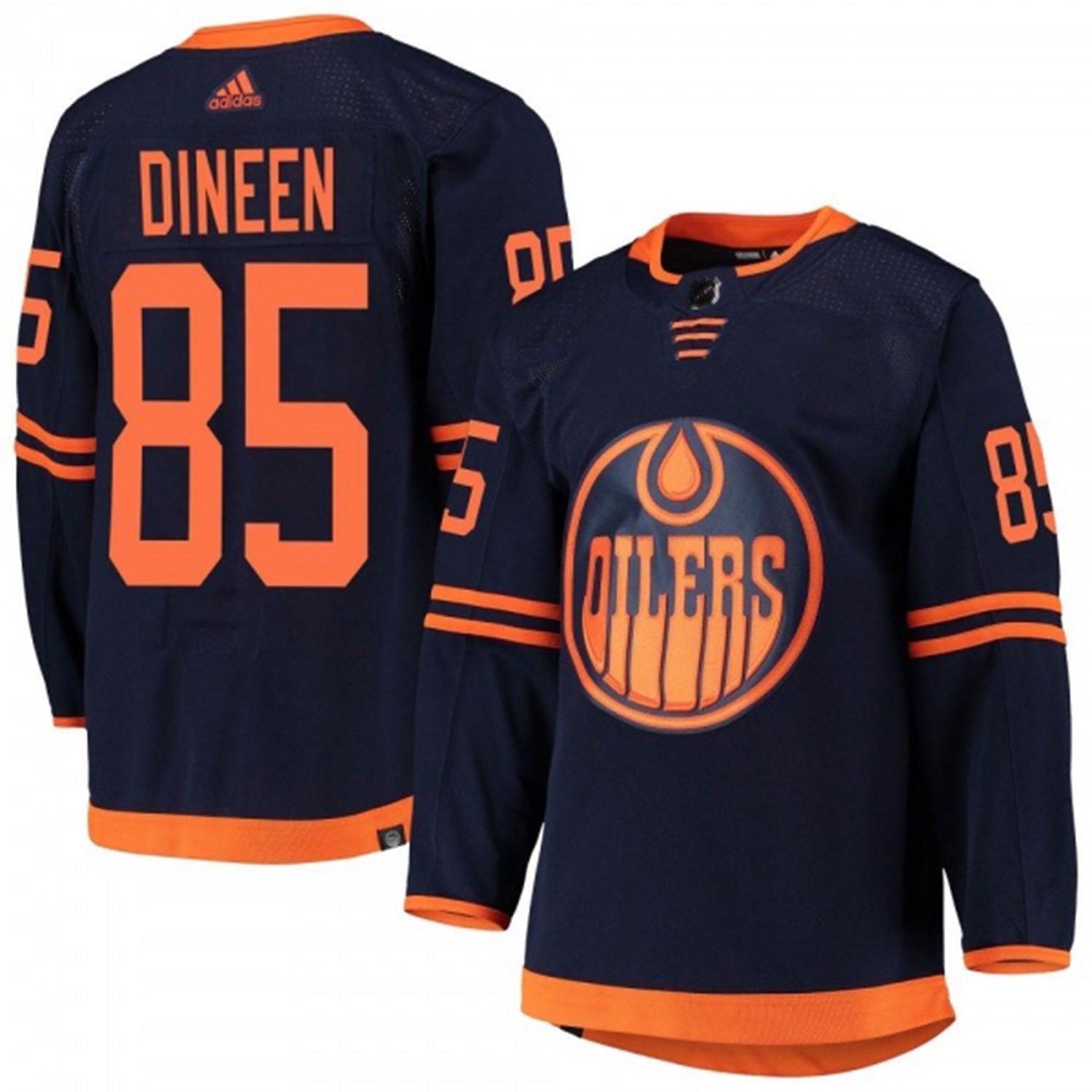 Cam Dineen Edmonton Oilers 85 Jersey