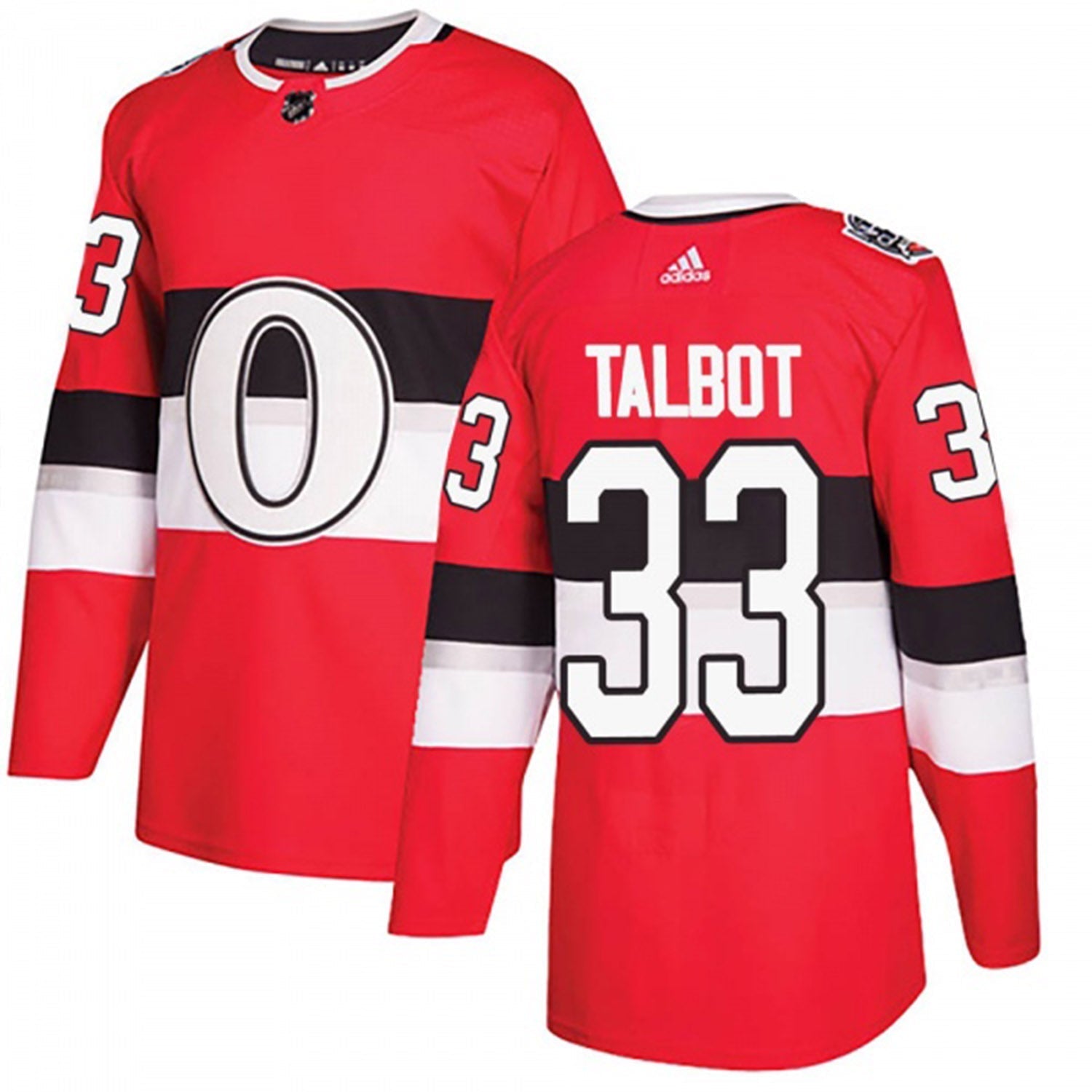 Cam Talbot Chicago Blackhawks 33 Jersey