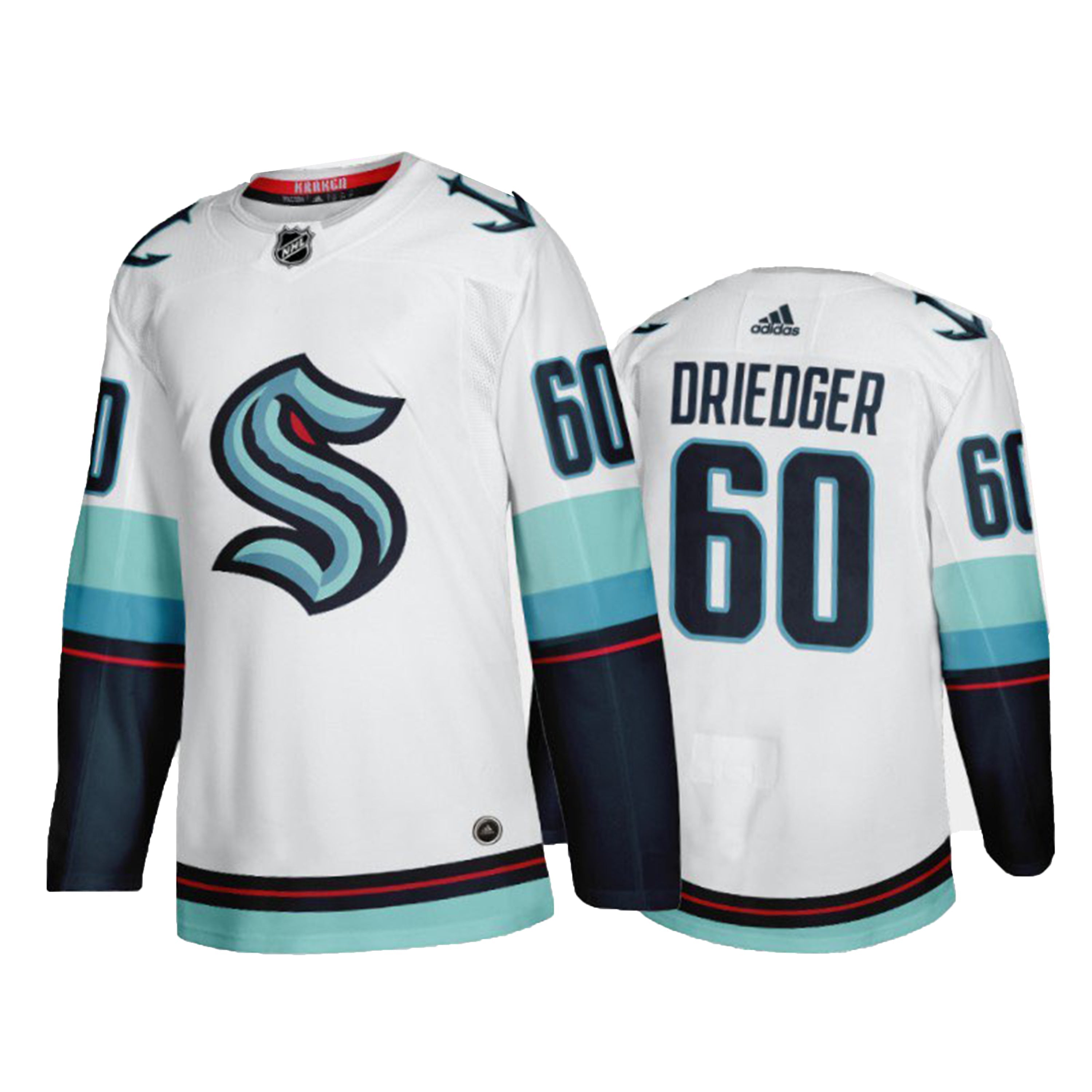 Chris Driedger Seattle Kraken 60 Jersey