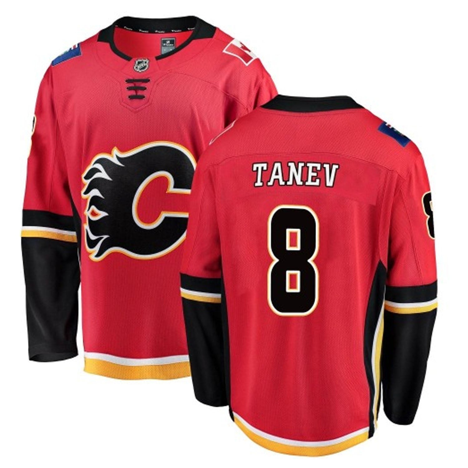 Christopher Tanev Calgary Flames 8 Jersey