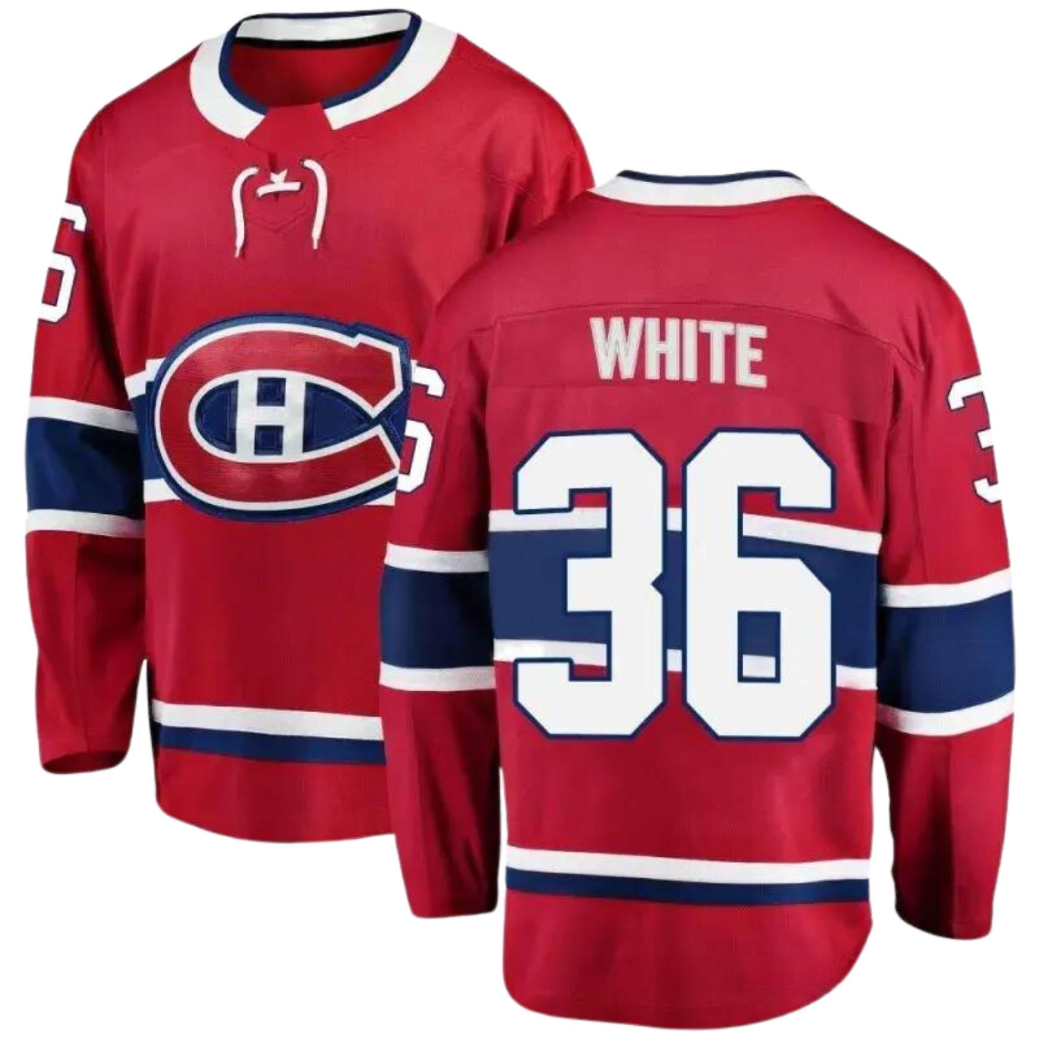 Colin White Montreal Canadiens 36 Jersey