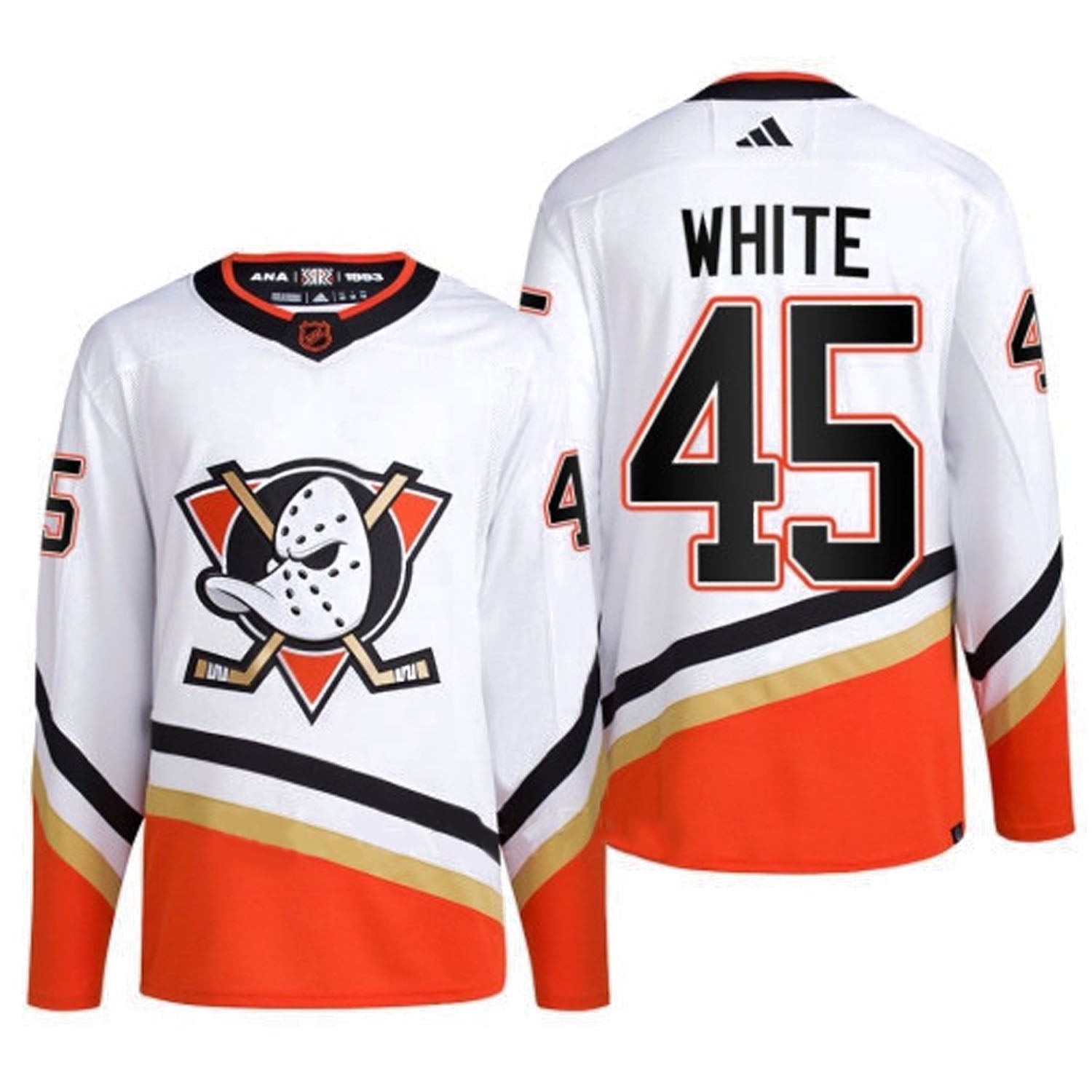 Colton White Anaheim Ducks 45 Jersey