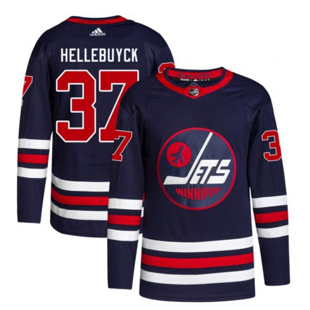 Connor Hellebuyck Winnipeg Jets 37 Jersey