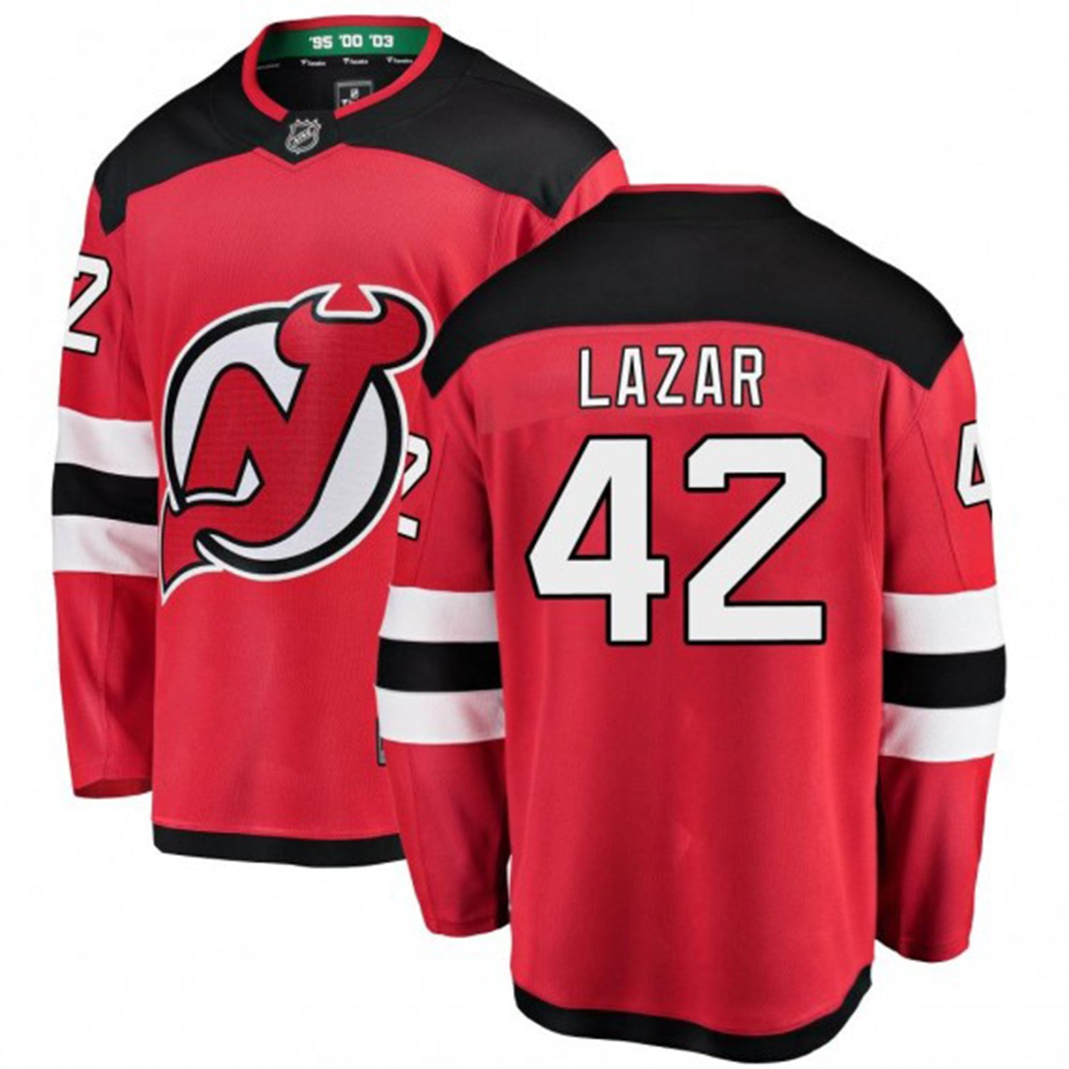 Curtis Lazar New Jersey Devils 42 Jersey
