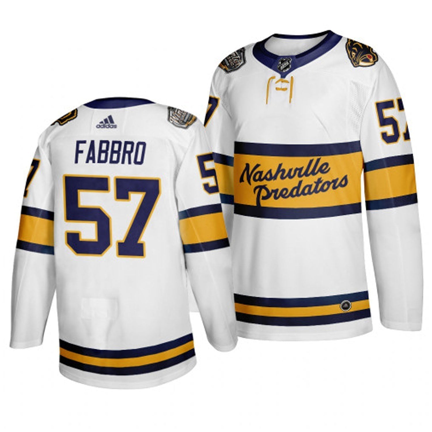Dante Fabbro Nashville Predators 57 Jersey