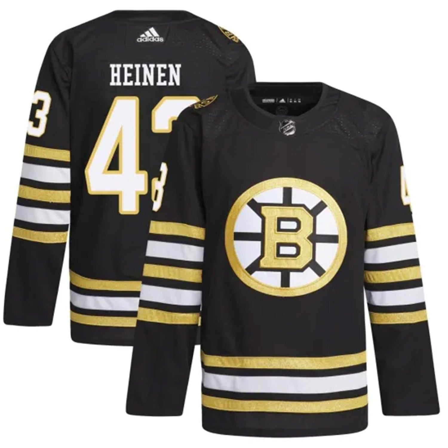 Danton Heinen Boston Bruins 43 Jersey
