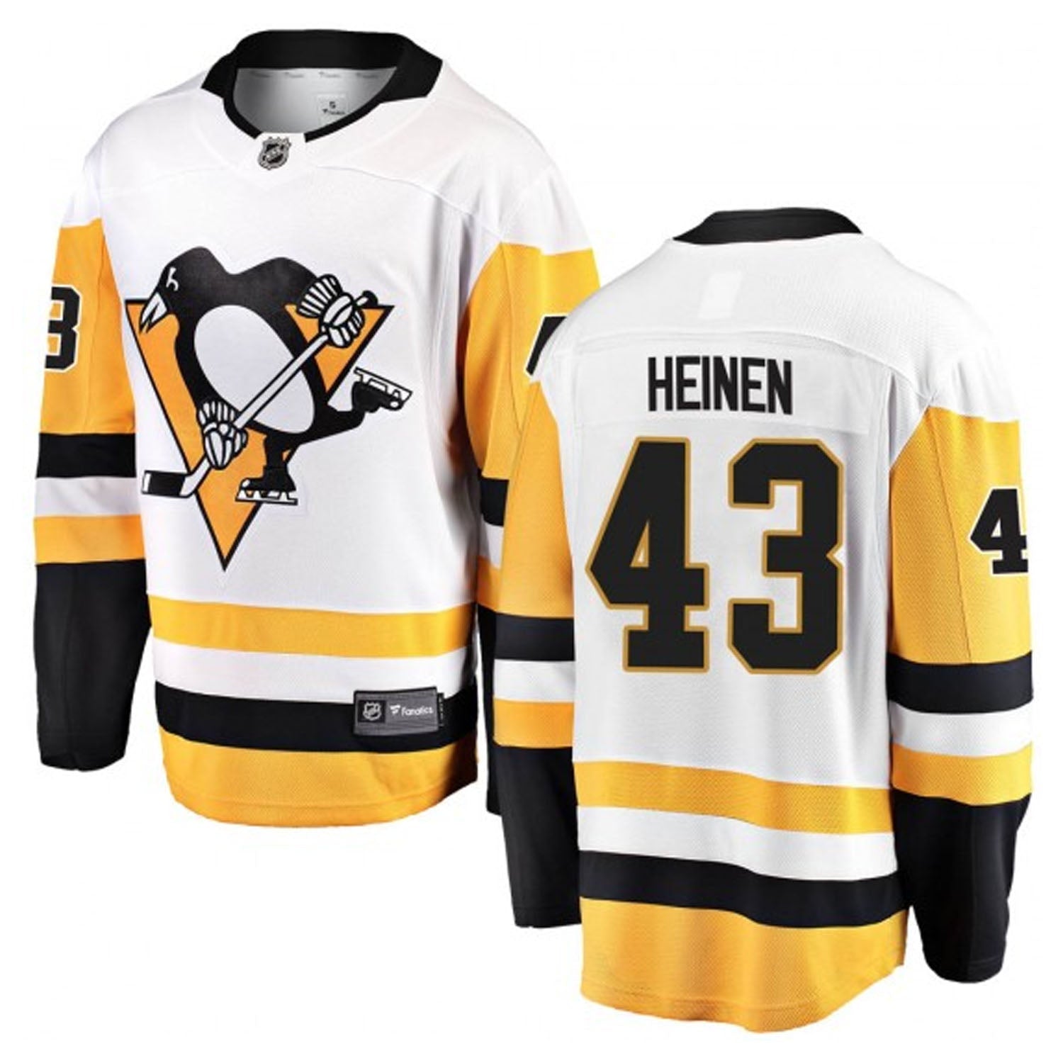 Danton Heinen Pittsburgh Penguins 43 Jersey