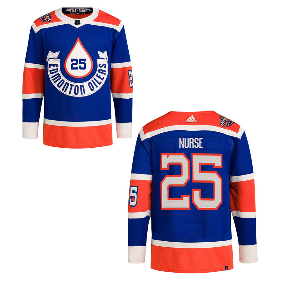 Darnell Nurse Edmonton Oilers Heritage Classic Jersey