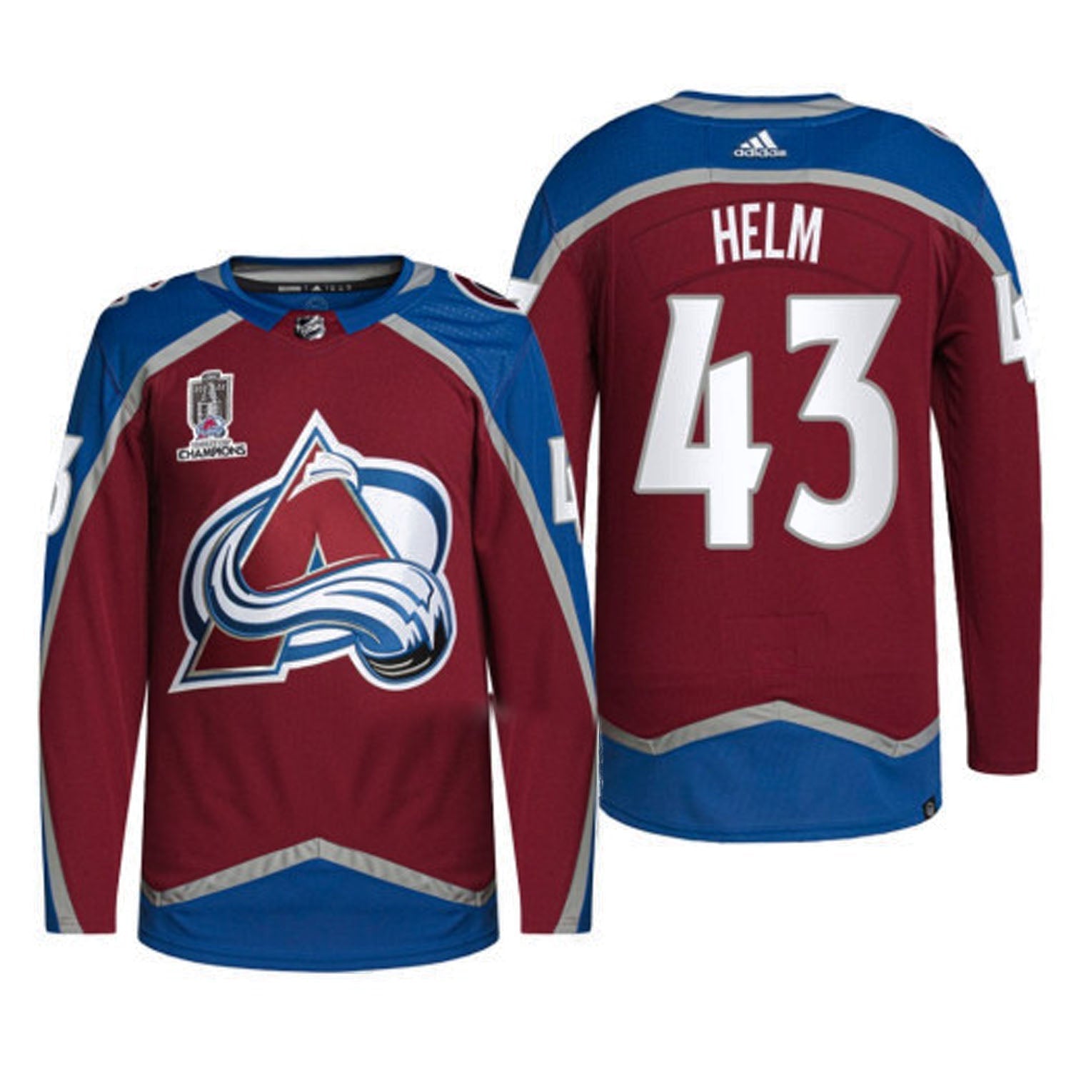 Darren Helm Colorado Avalanche 43 Jersey