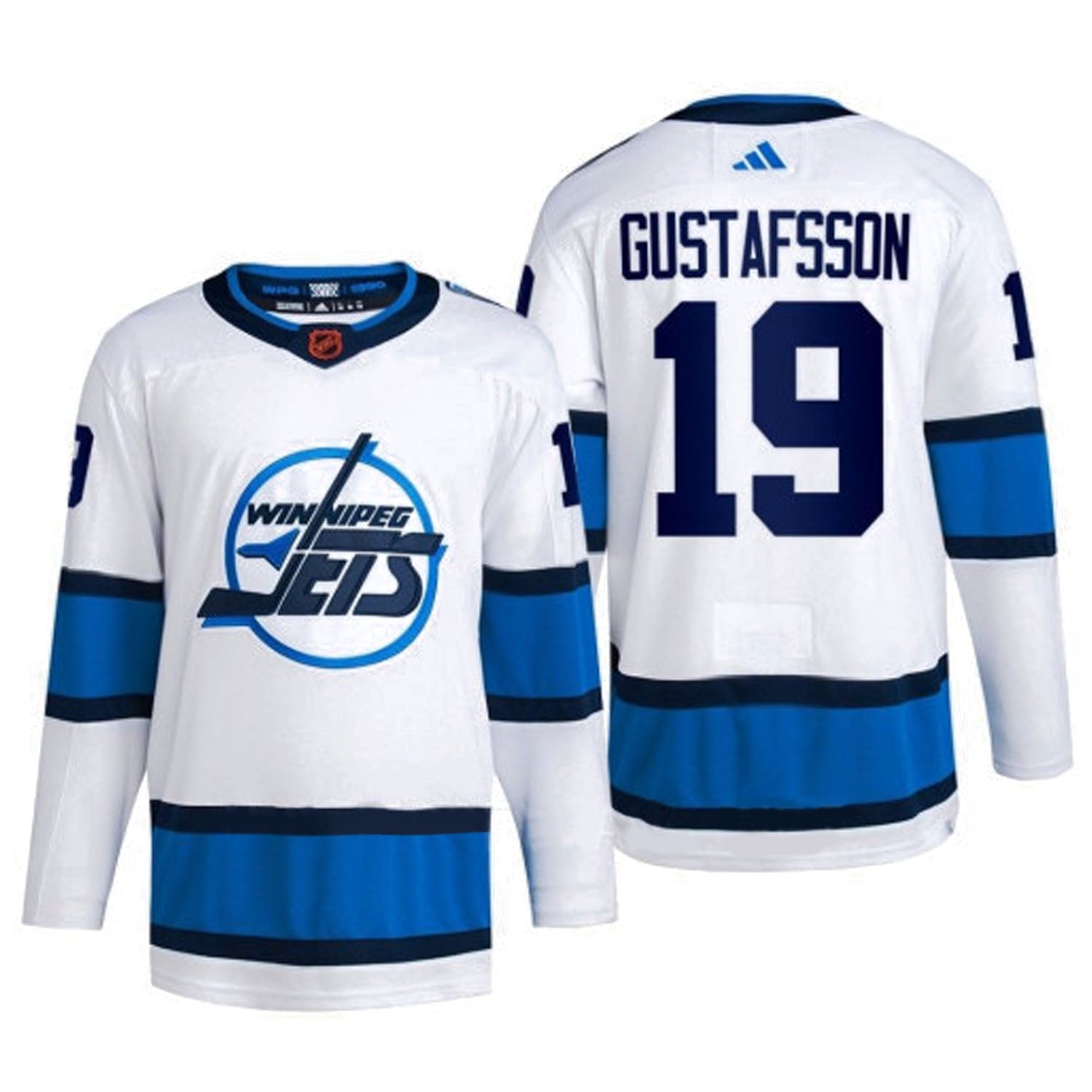 David Gustafsson Winnipeg Jets 19 Jersey