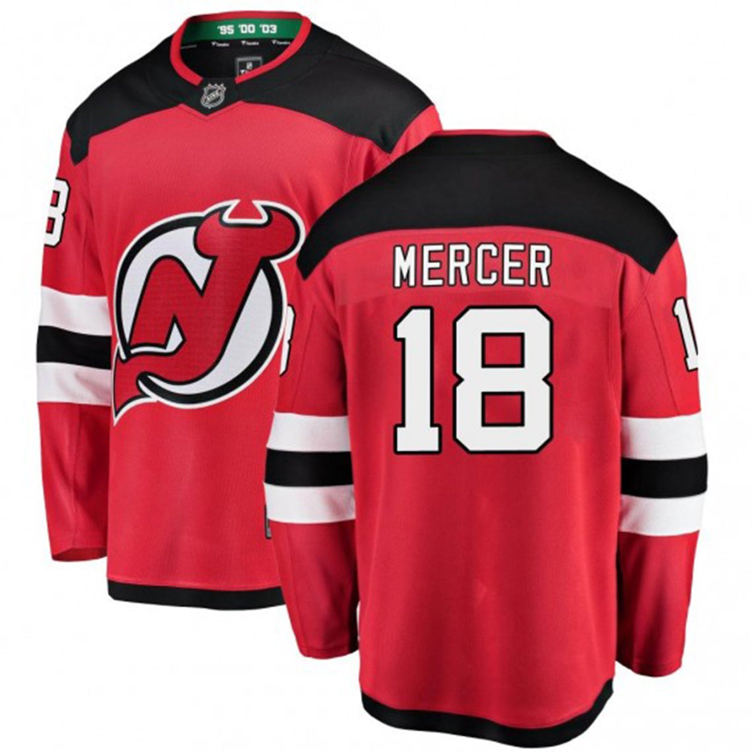 Dawson Mercer New Jersey Devils 91 Jersey