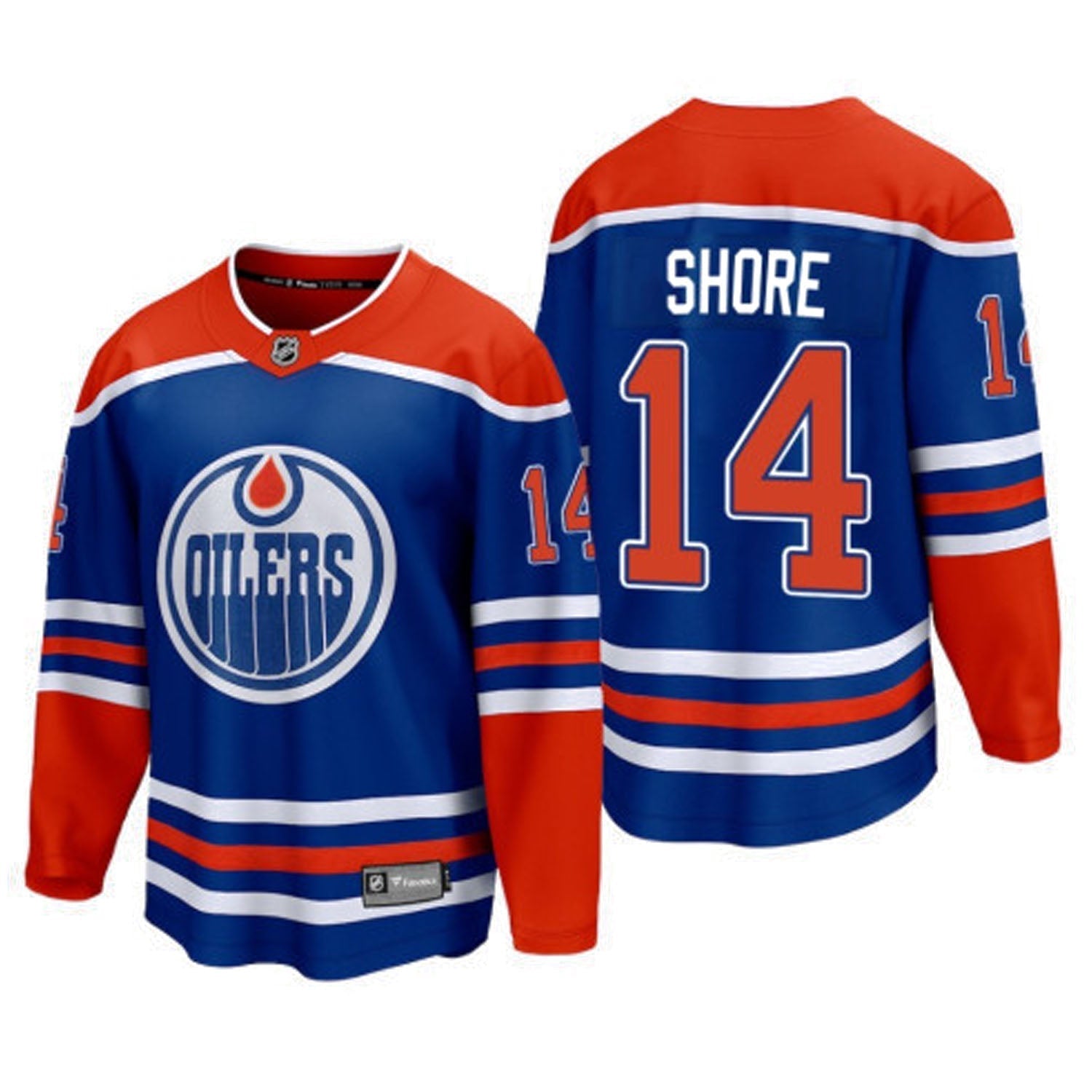 Devin Shore Edmonton Oilers 14 Jersey