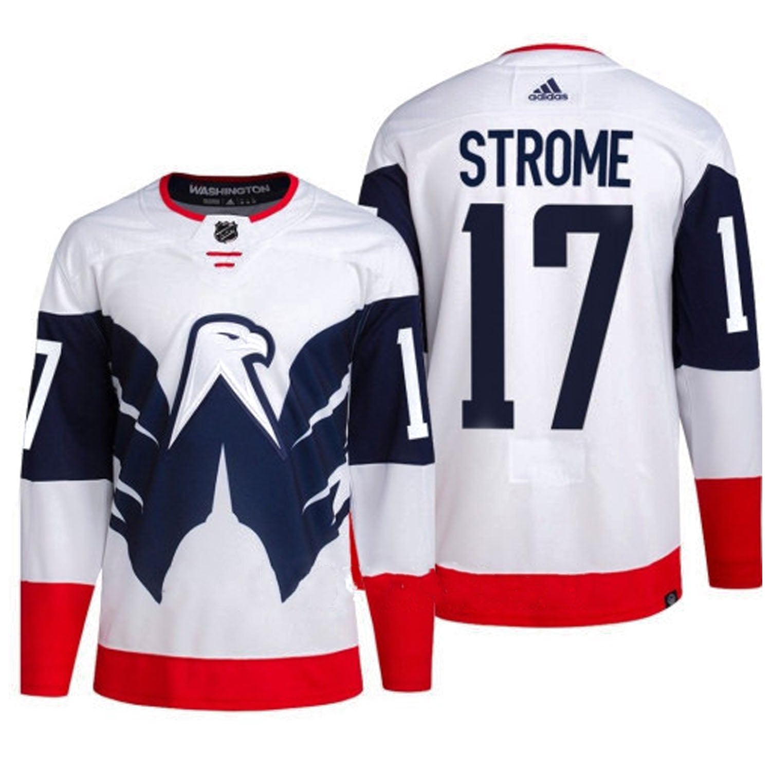 Dylan Strome Washington Capitals 17 Jersey