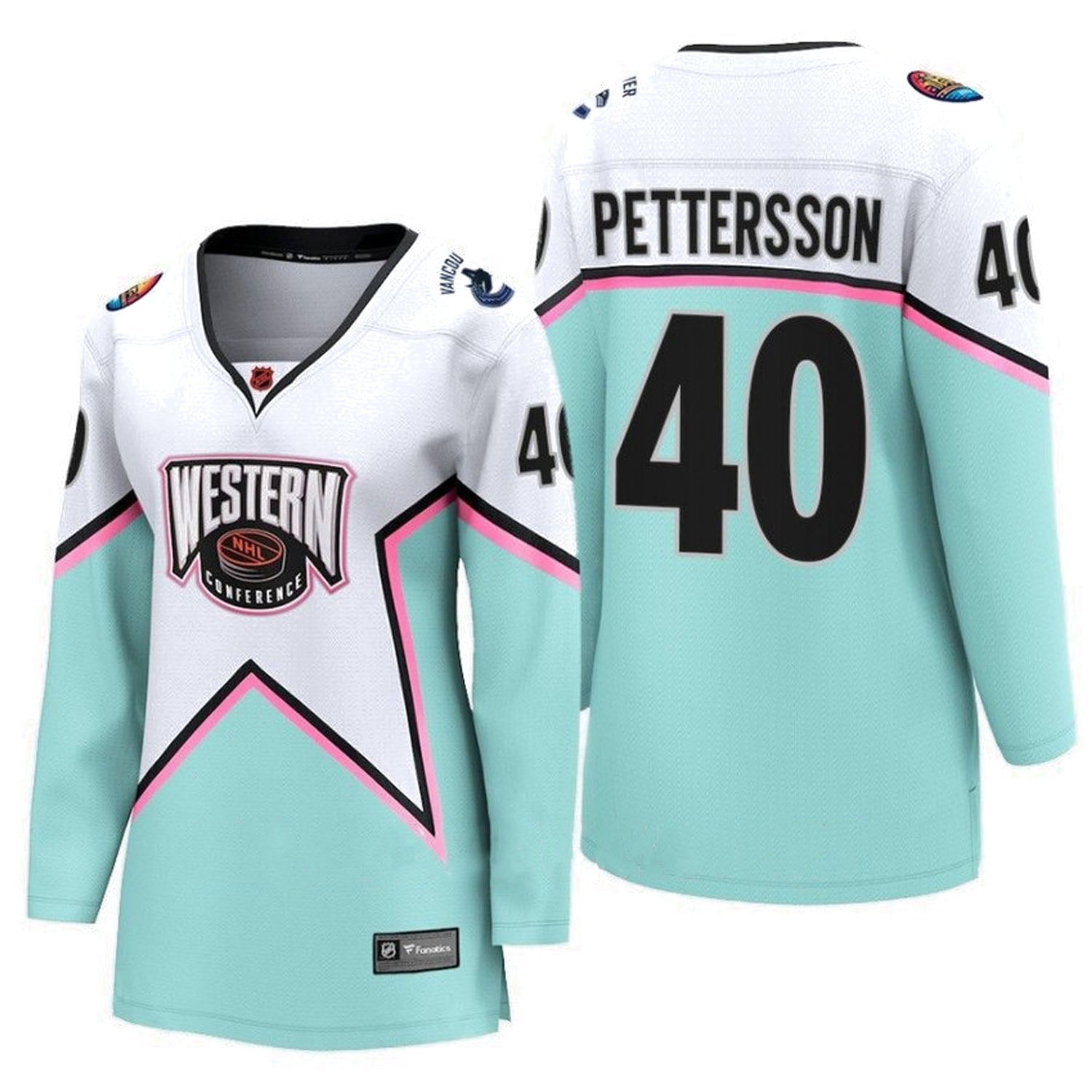 Elias Pettersson Western All Star 40 Jersey